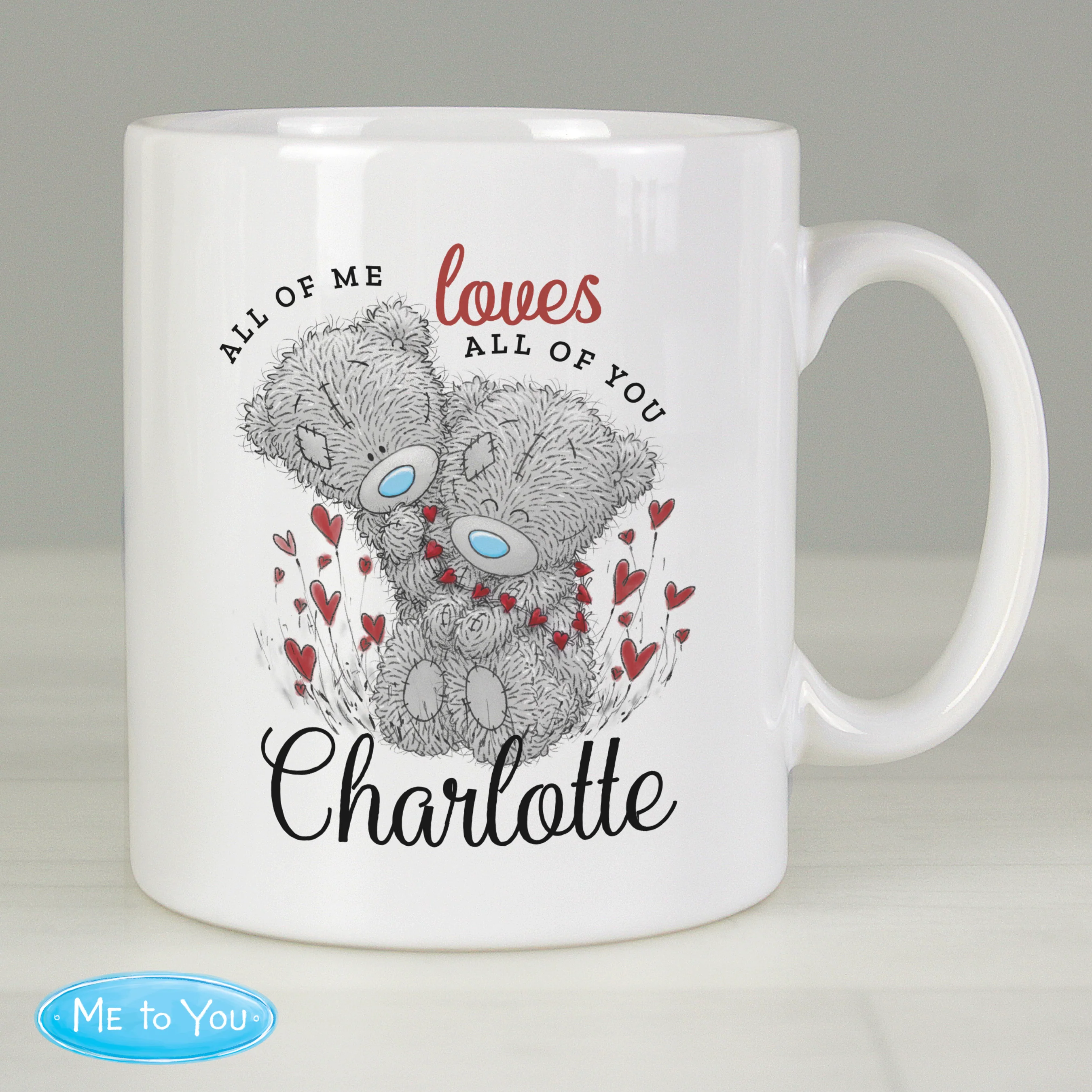 Personalised Me to You Valentine Mug - Image 4