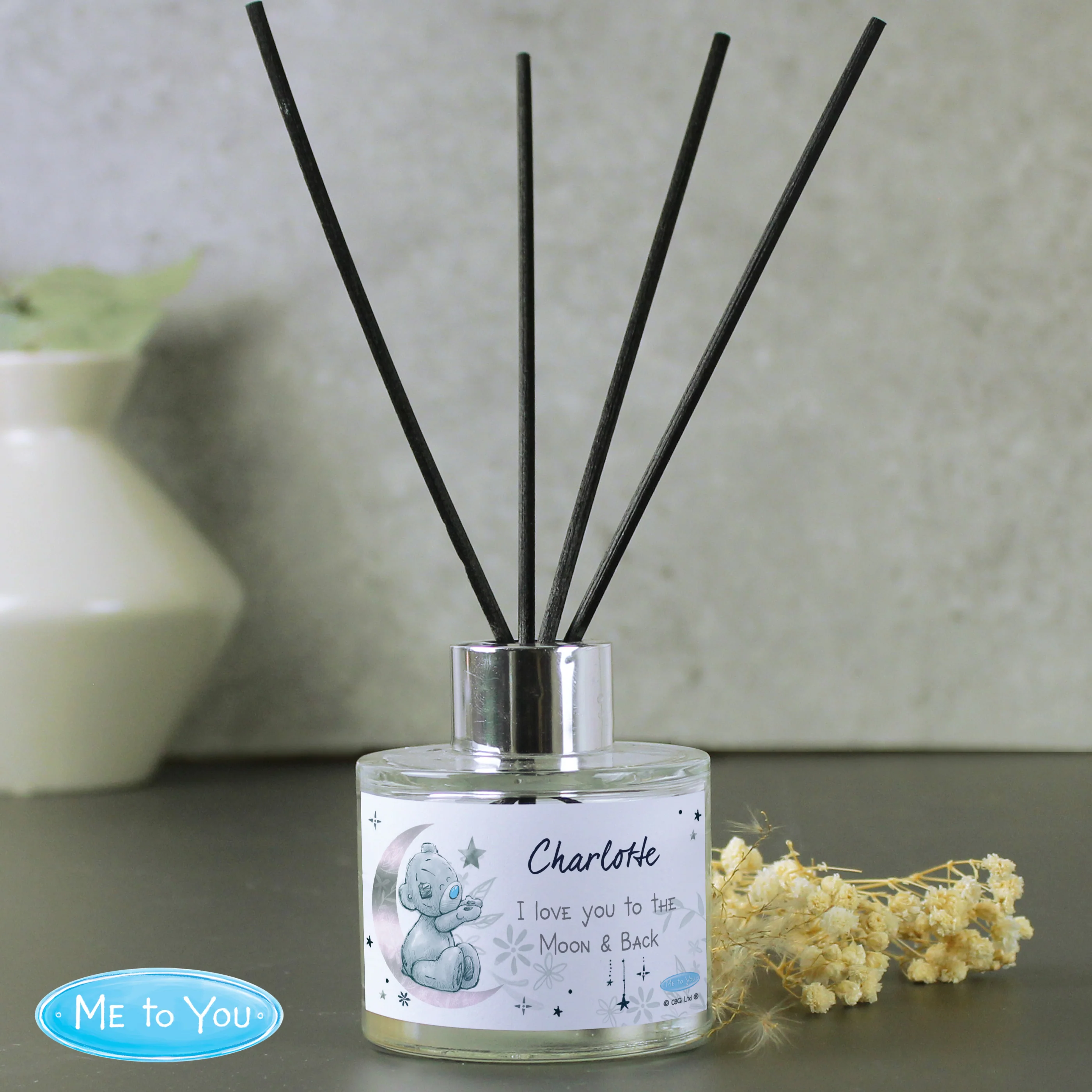 Personalised Moon & Stars Me To You Reed Diffuser - Image 2