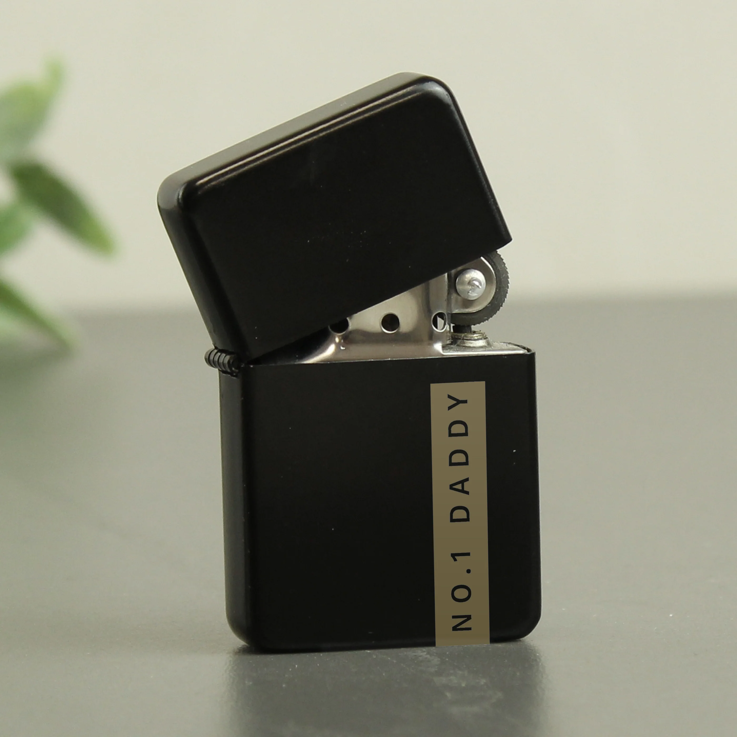 Personalised Name Only Black Lighter - Image 2