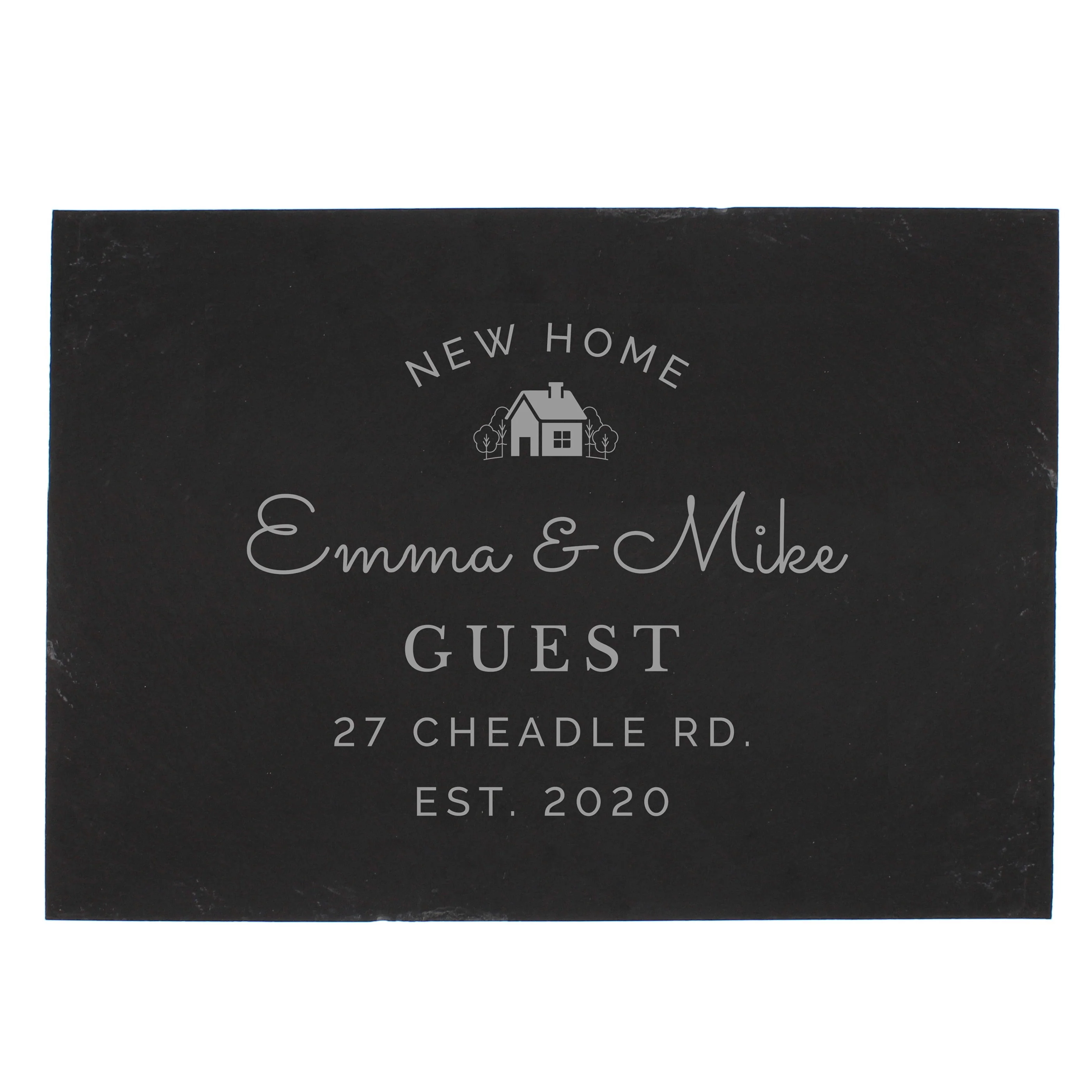 Personalised New Home Slate - Image 2