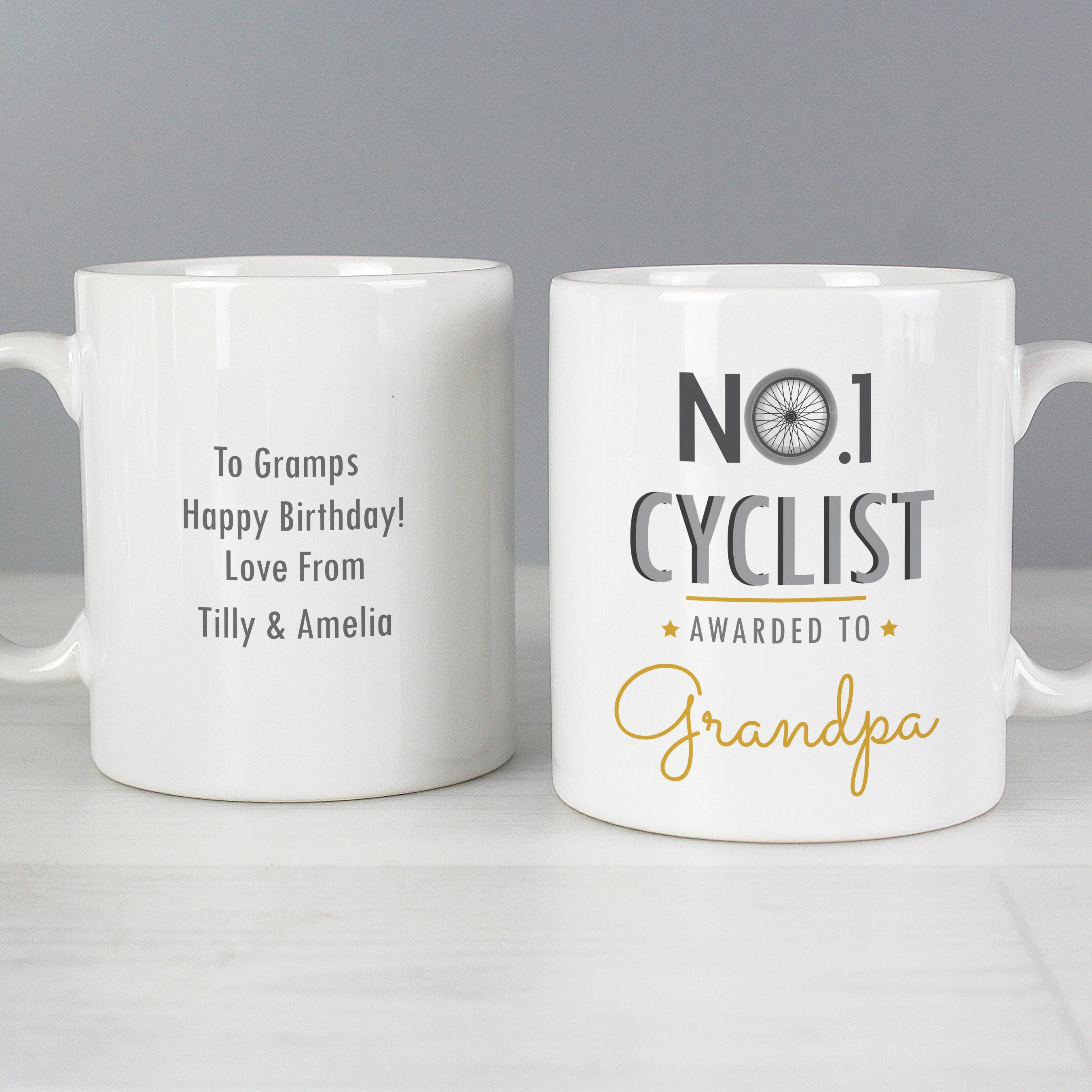 Personalised No.1 Cyclist Mug - Image 3