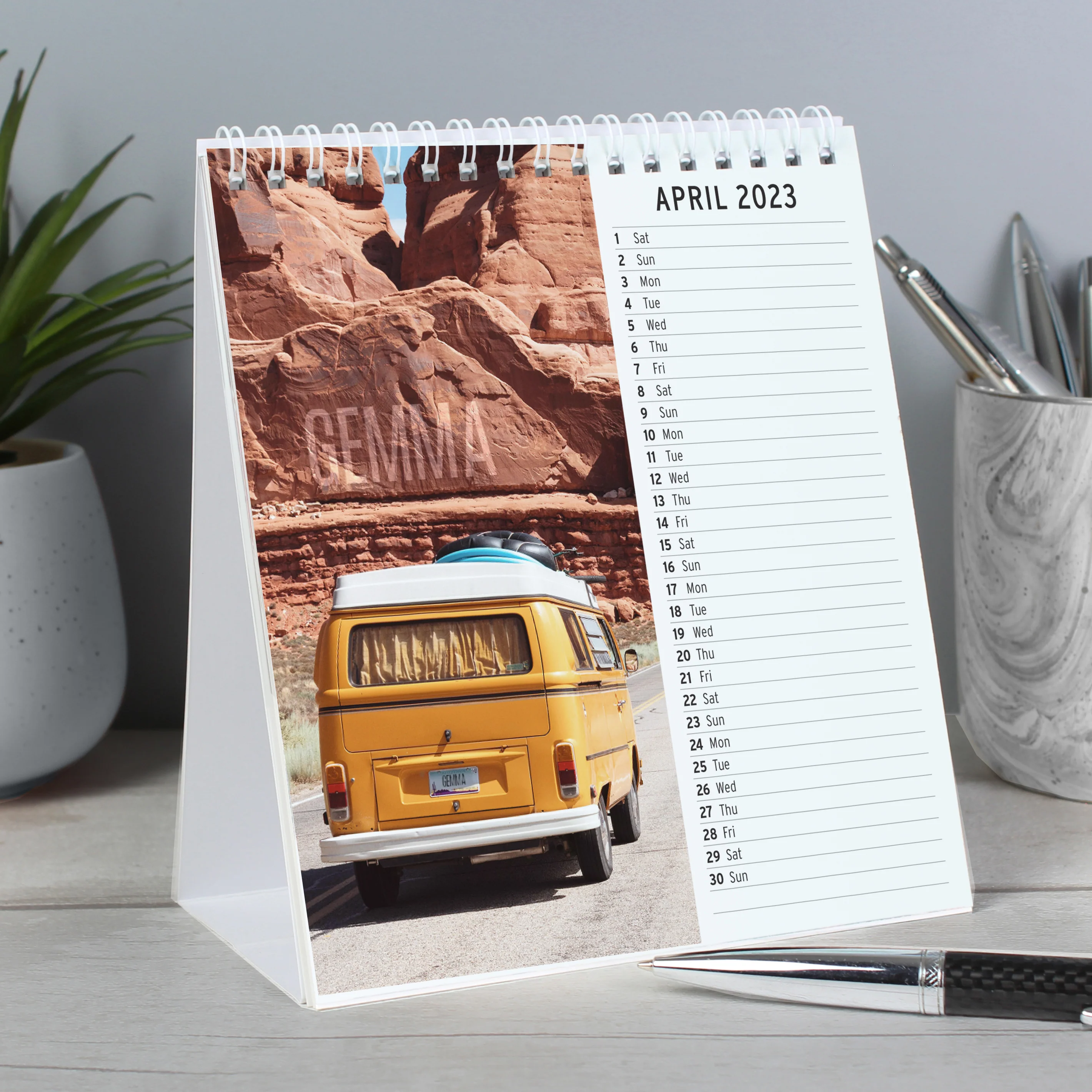 Personalised Outdoors Desk Calendar - Image 2