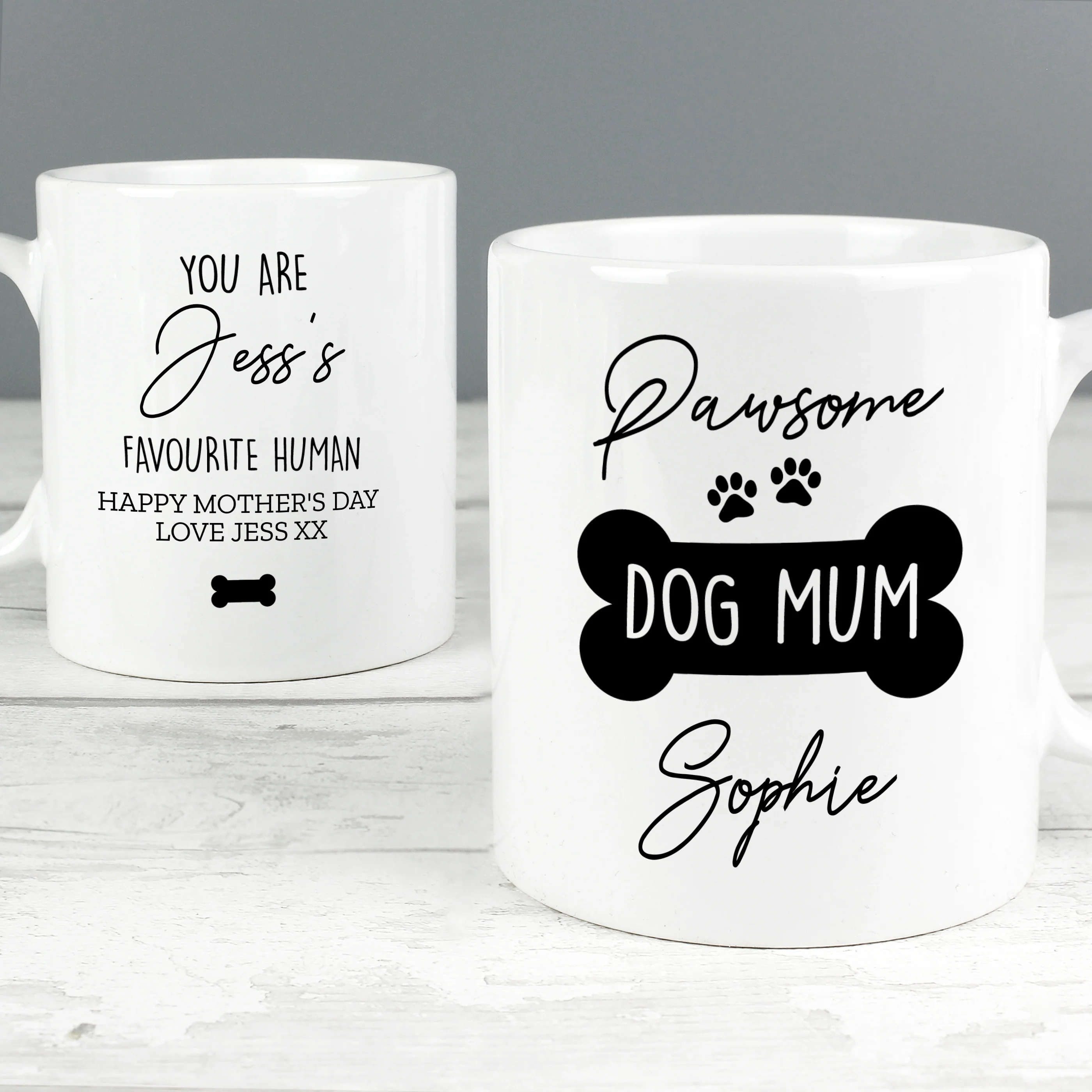 Personalised Pawsome Dog Mum Mug - Image 4