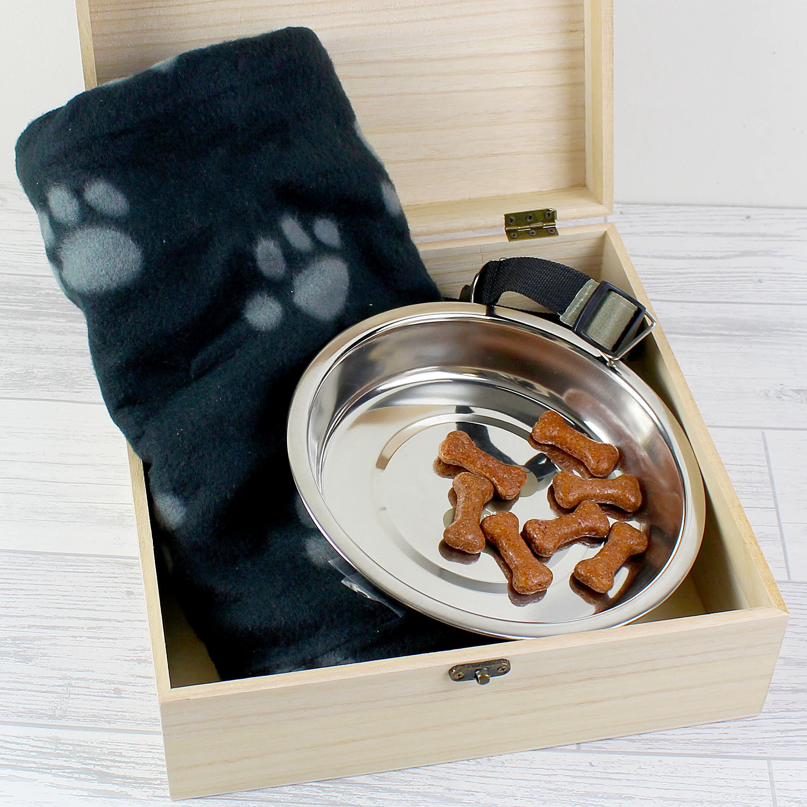 Personalised Pet Memorial Large Wooden Keepsake Box - Image 4
