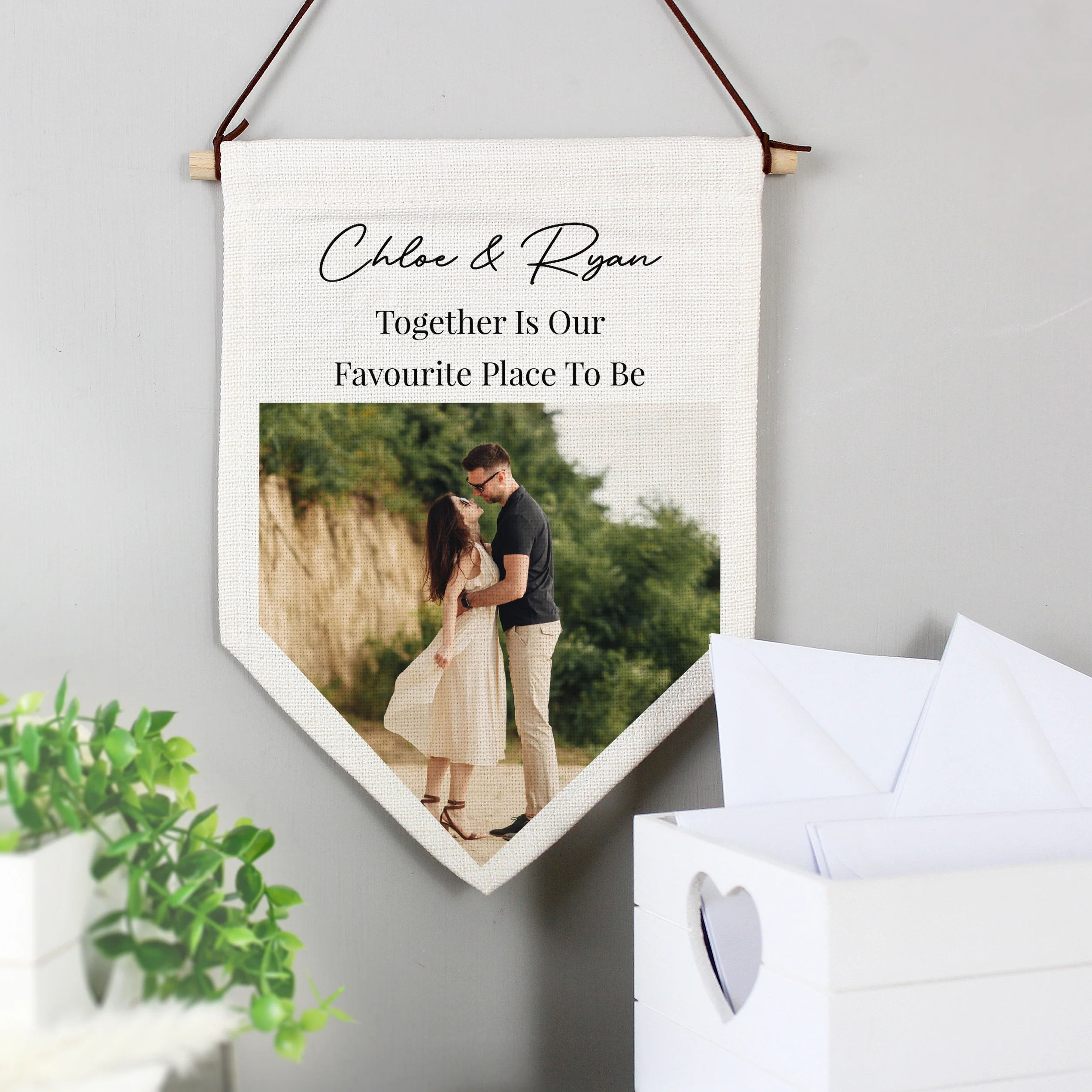 Personalised Photo Upload Banner Wall Art - Image 3