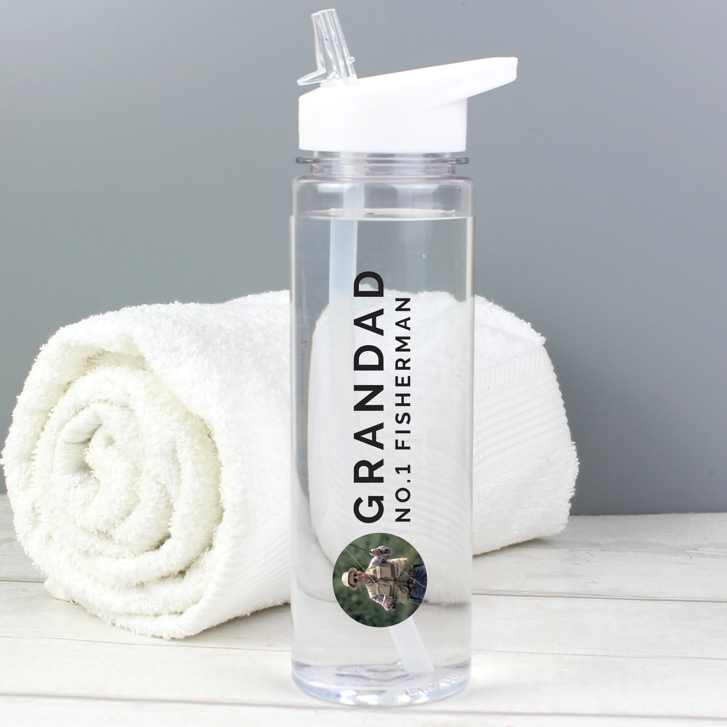 Personalised Photo Upload Water Bottle - Image 2