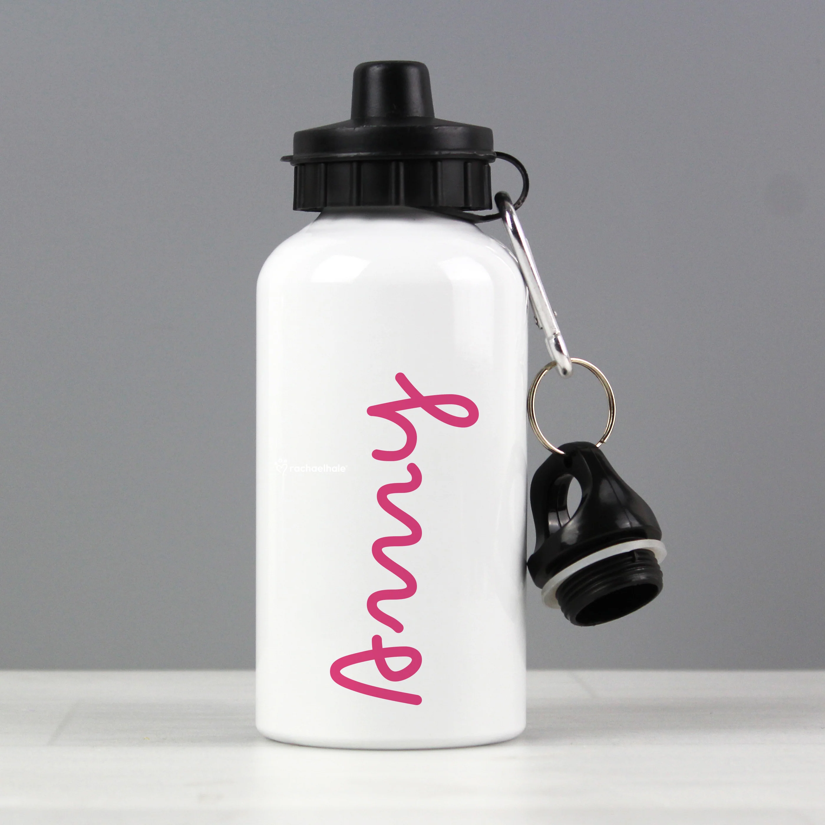 Personalised Pink Name Drinks Bottle - Image 2