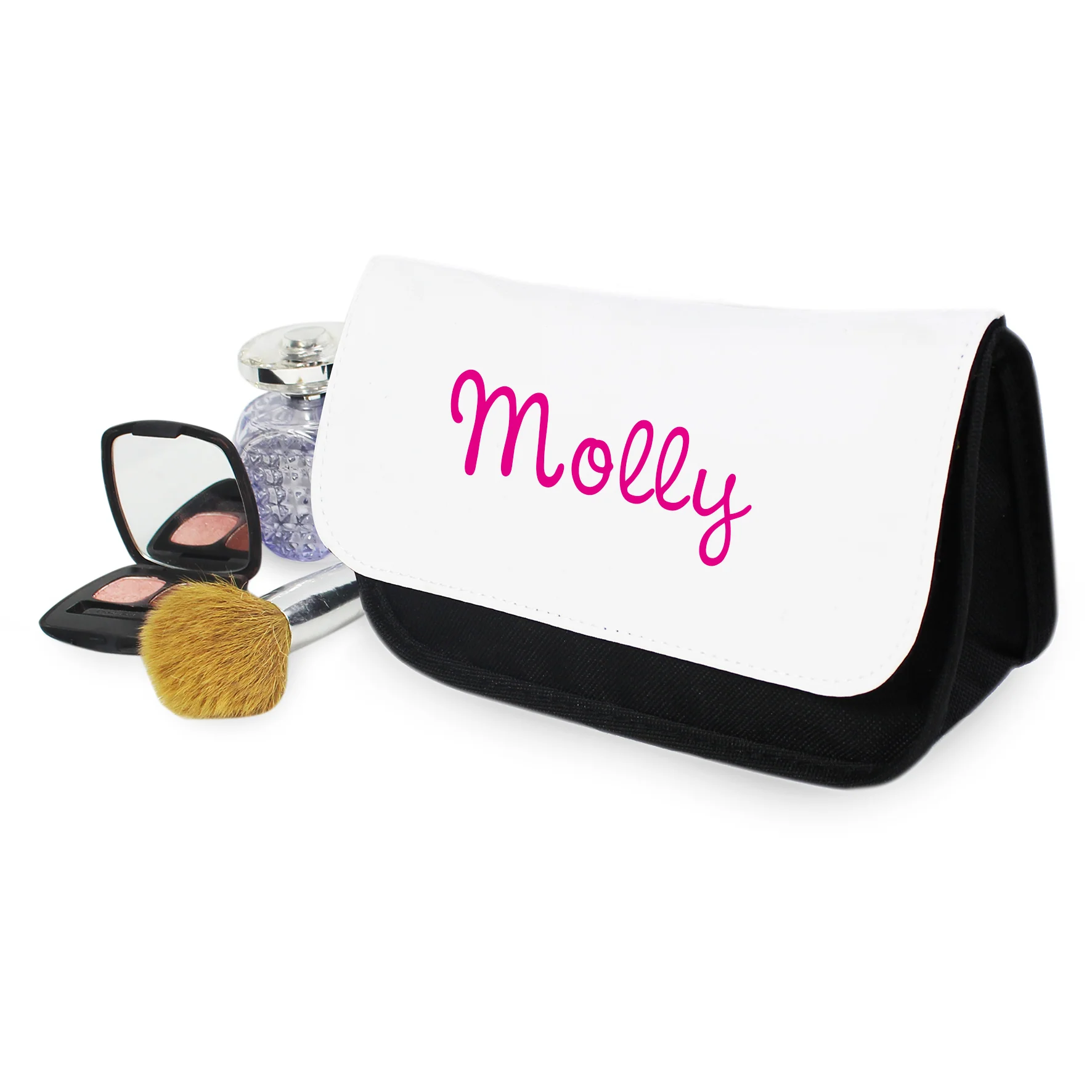 Personalised Pink Name Make Up Bag - Image 3