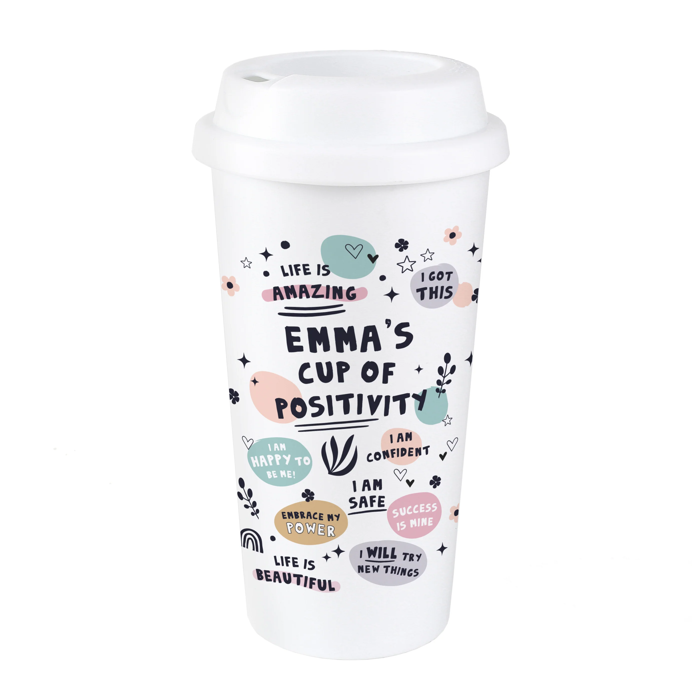 Personalised Positive Affirmations Travel Mug - Image 5