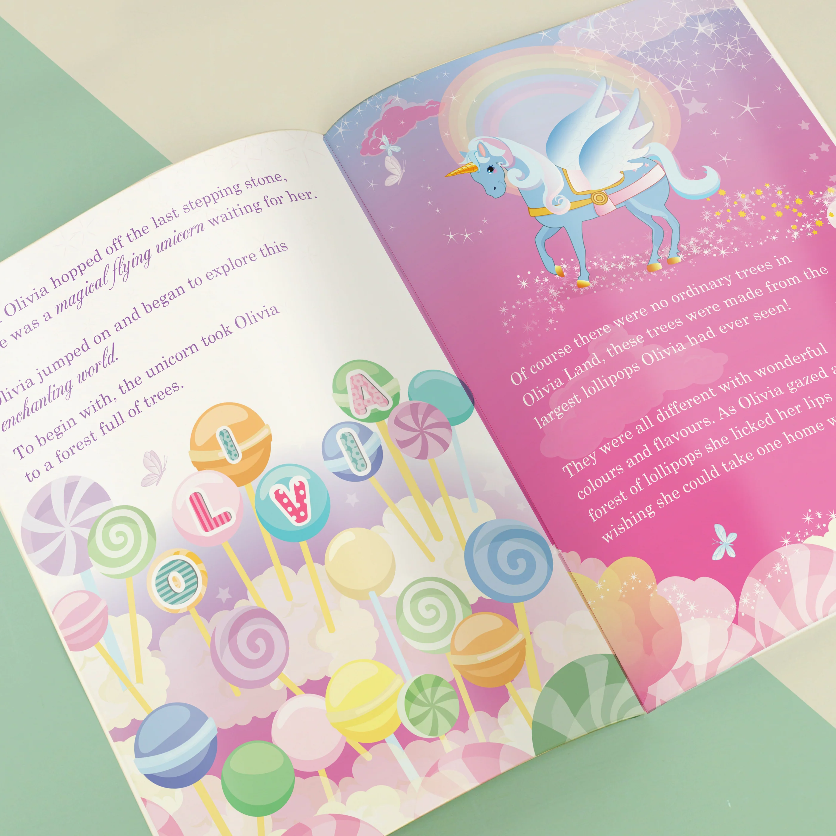 Personalised Princess & Unicorn Magical Story Book - Image 4