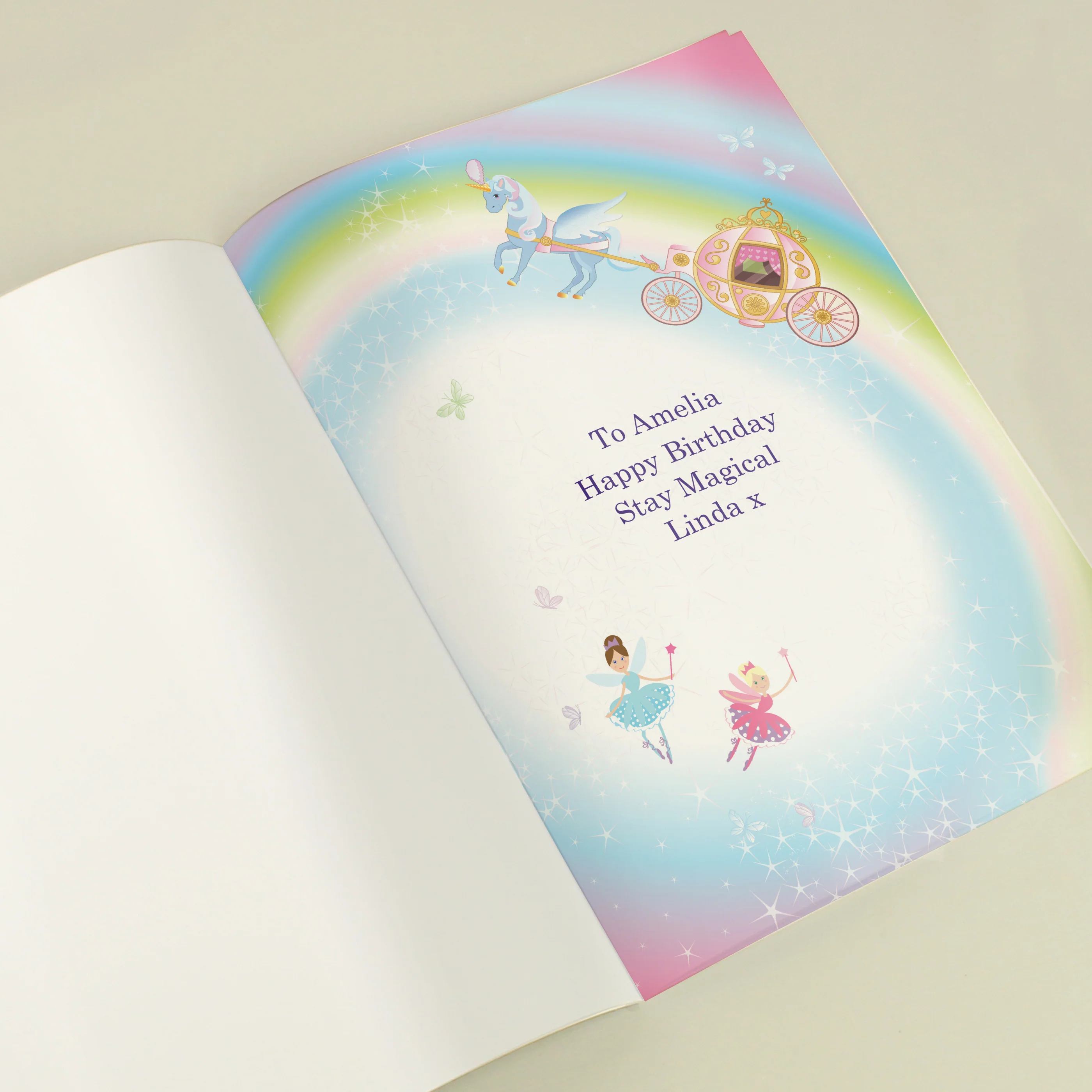 Personalised Princess & Unicorn Magical Story Book - Image 5