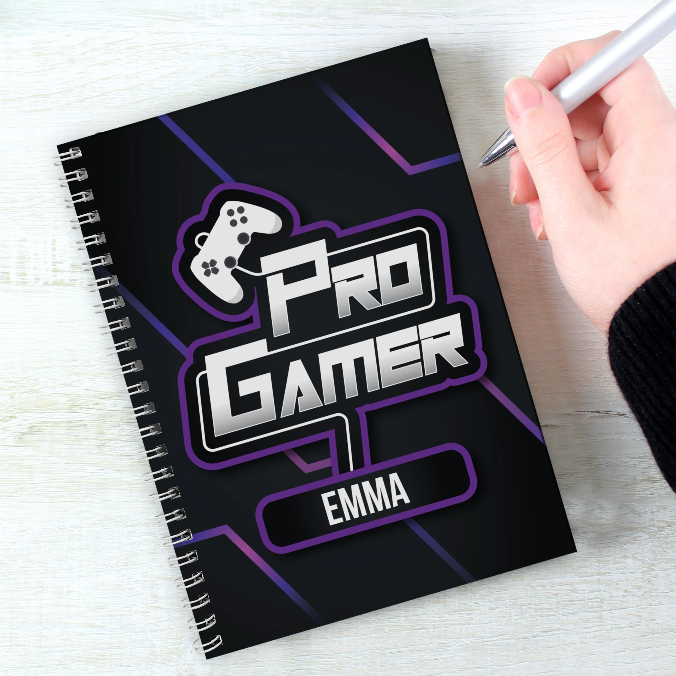 Personalised Pro Gamer A5 Notebook - Image 2