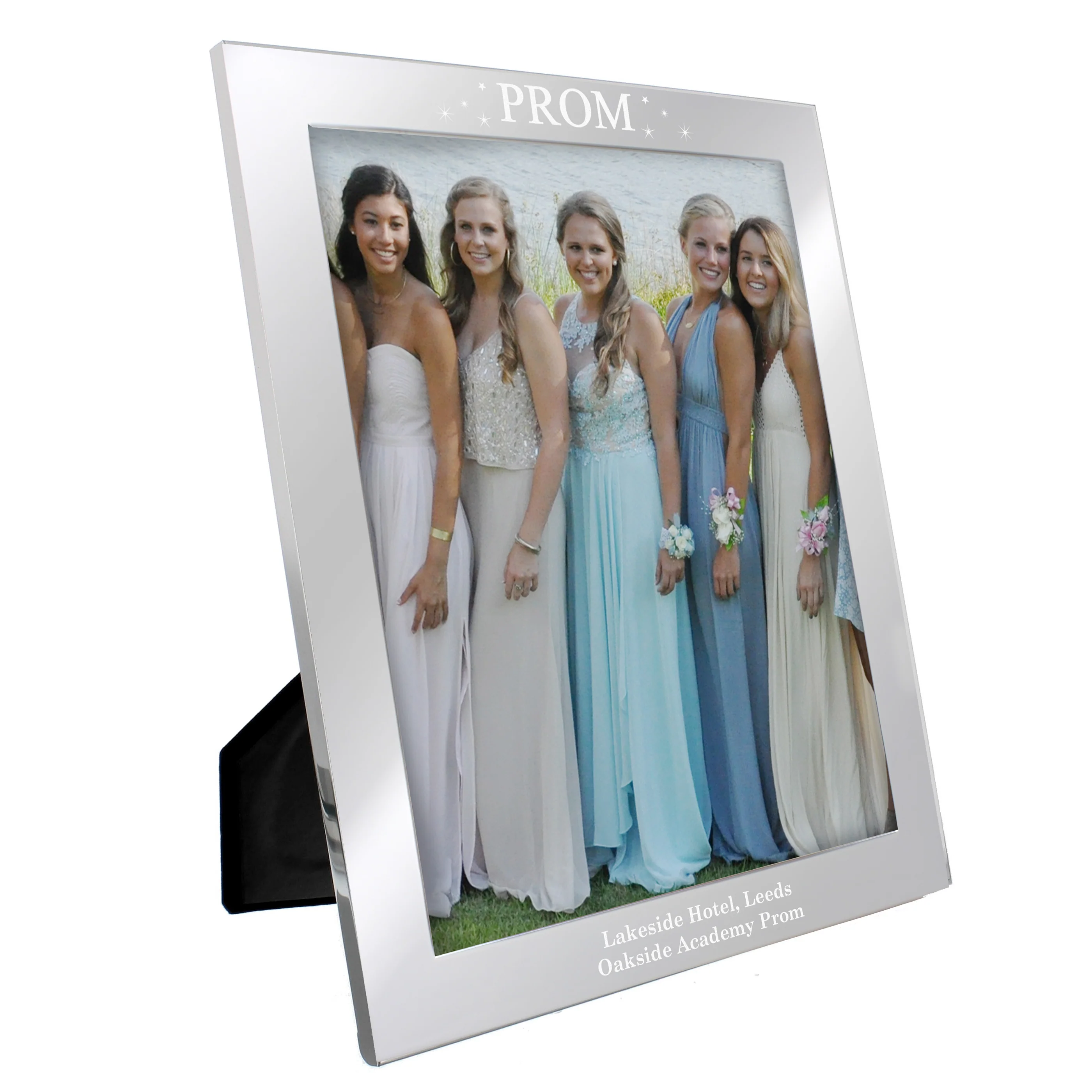 Personalised Prom Night 10x8 Silver Photo Frame - Image 4