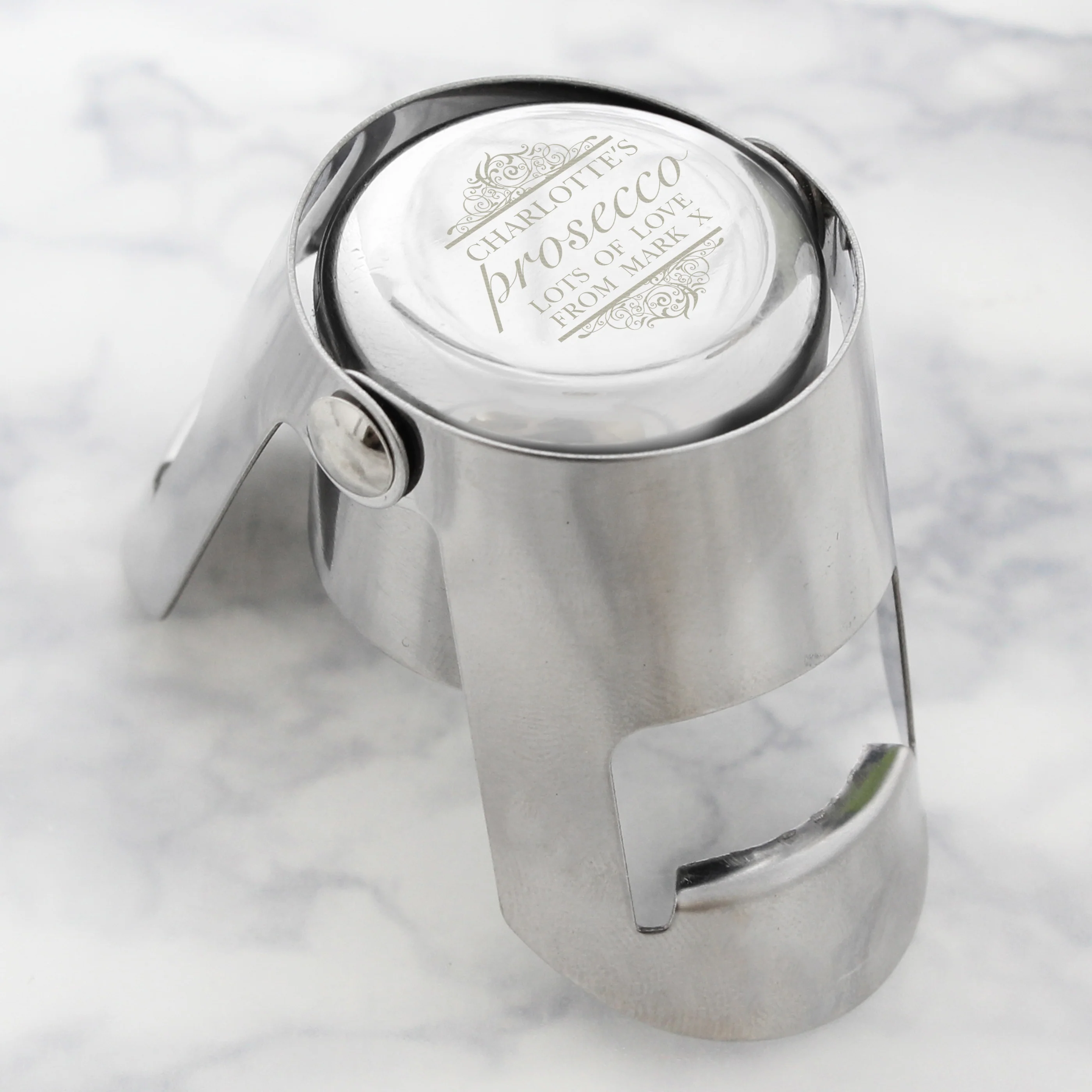Personalised Prosecco Bottle Stopper - Image 3