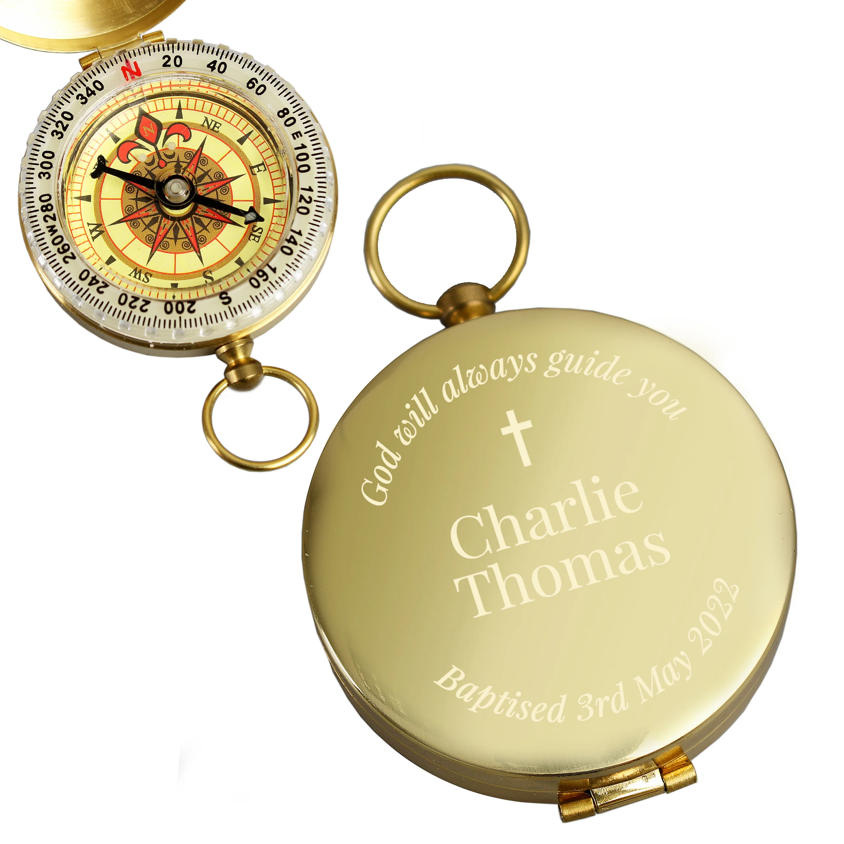 Personalised Religious Compass - Image 2