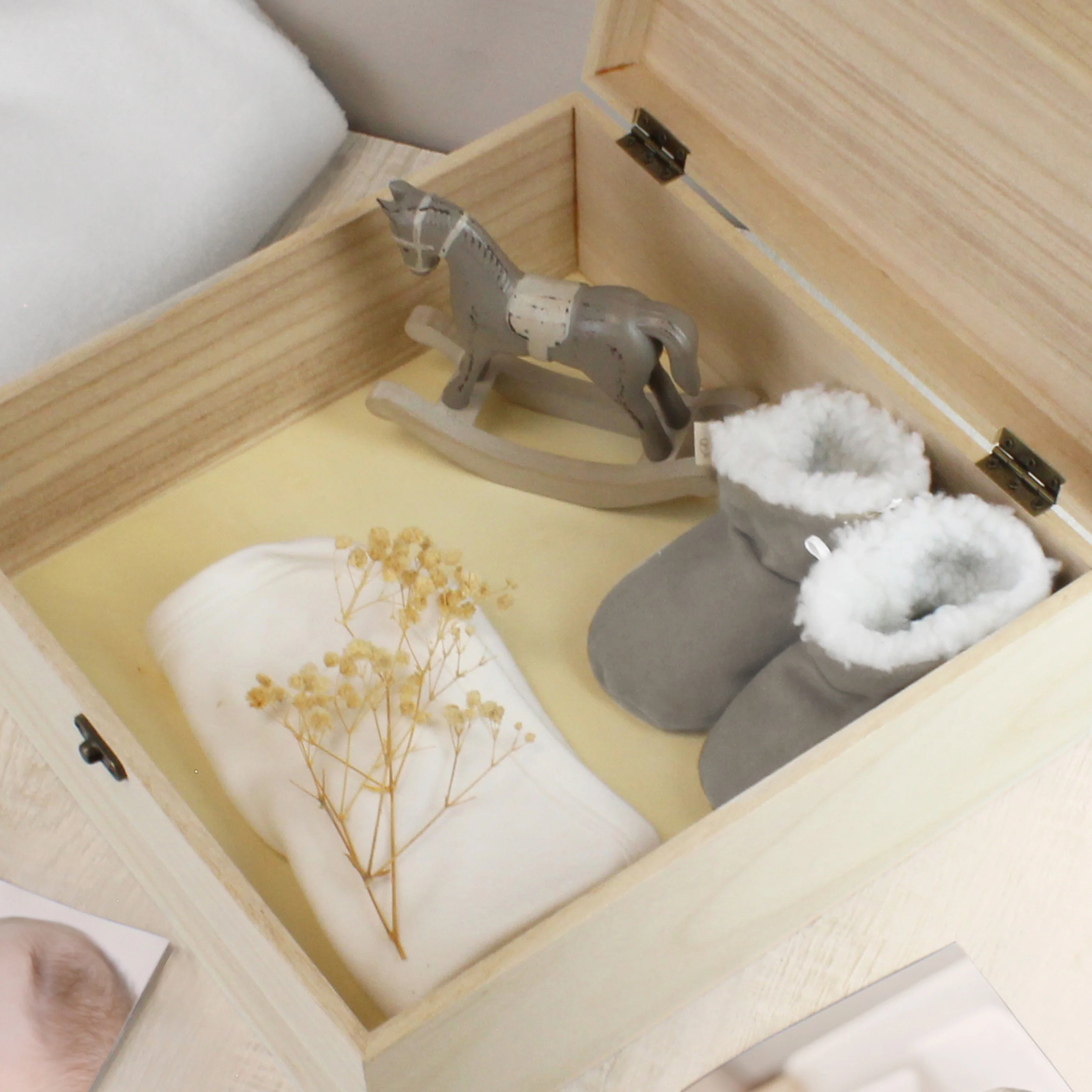 Personalised Safari Animals Large Wooden Keepsake Box - Image 6