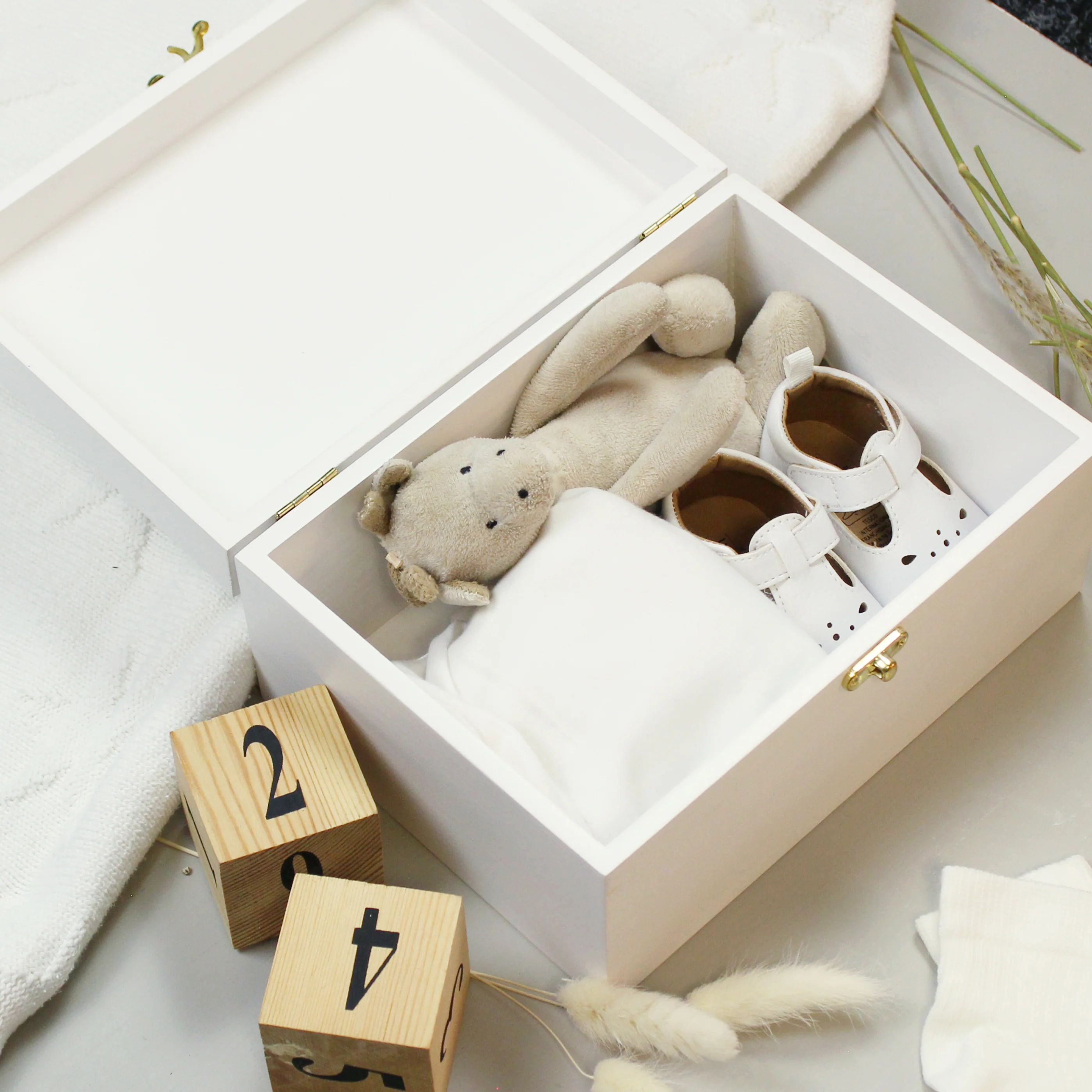 Personalised Safari Animals Small Wooden Keepsake Box - Image 8