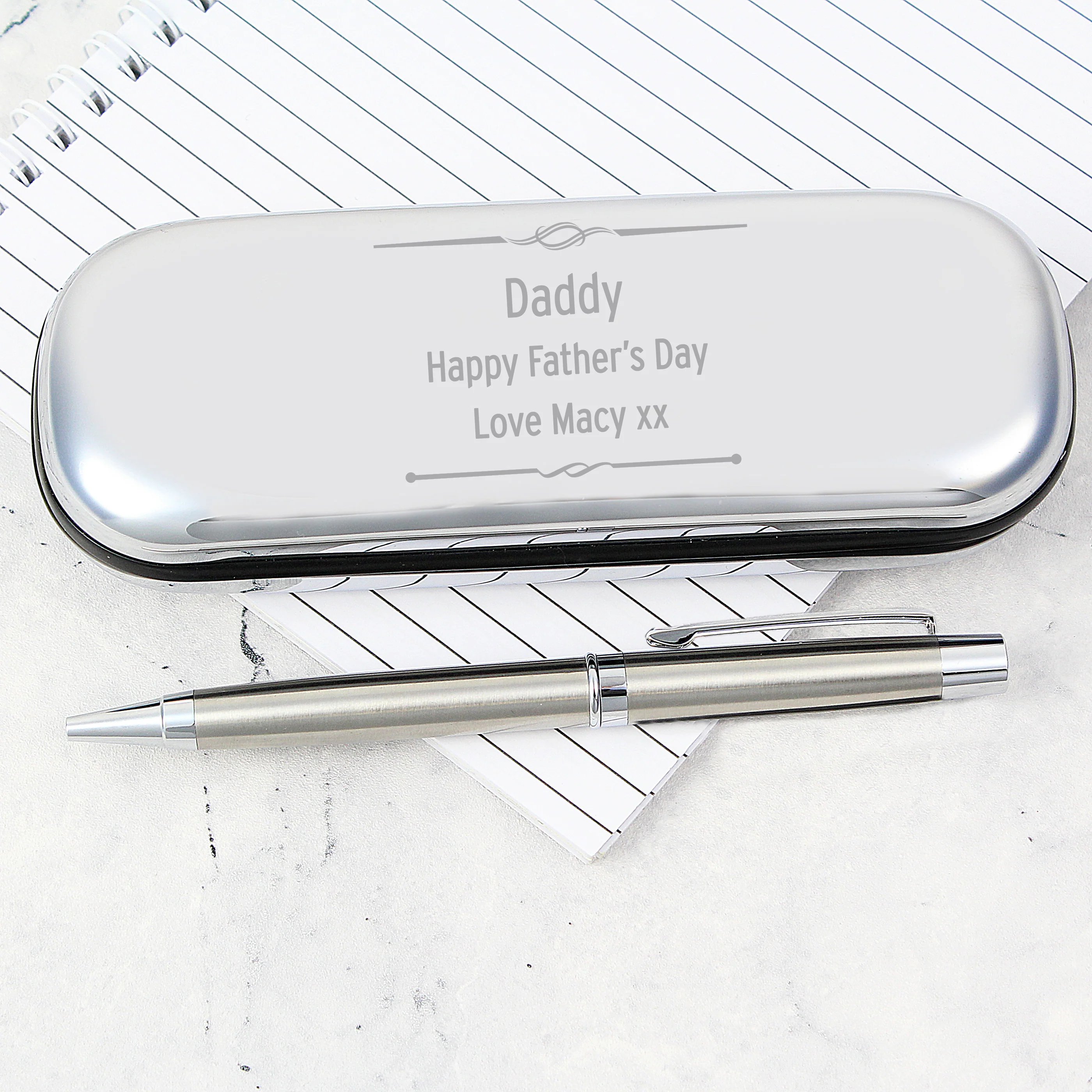 Personalised Scroll Pen and Box Set - Image 4