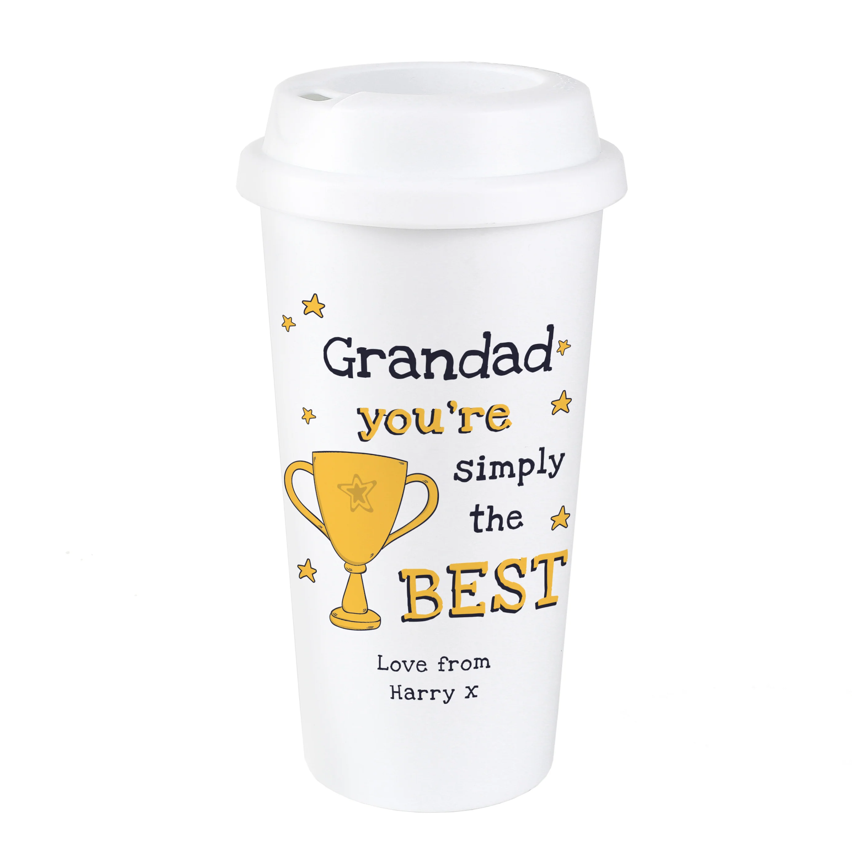 Personalised Simply The Best Travel Mug - Image 4