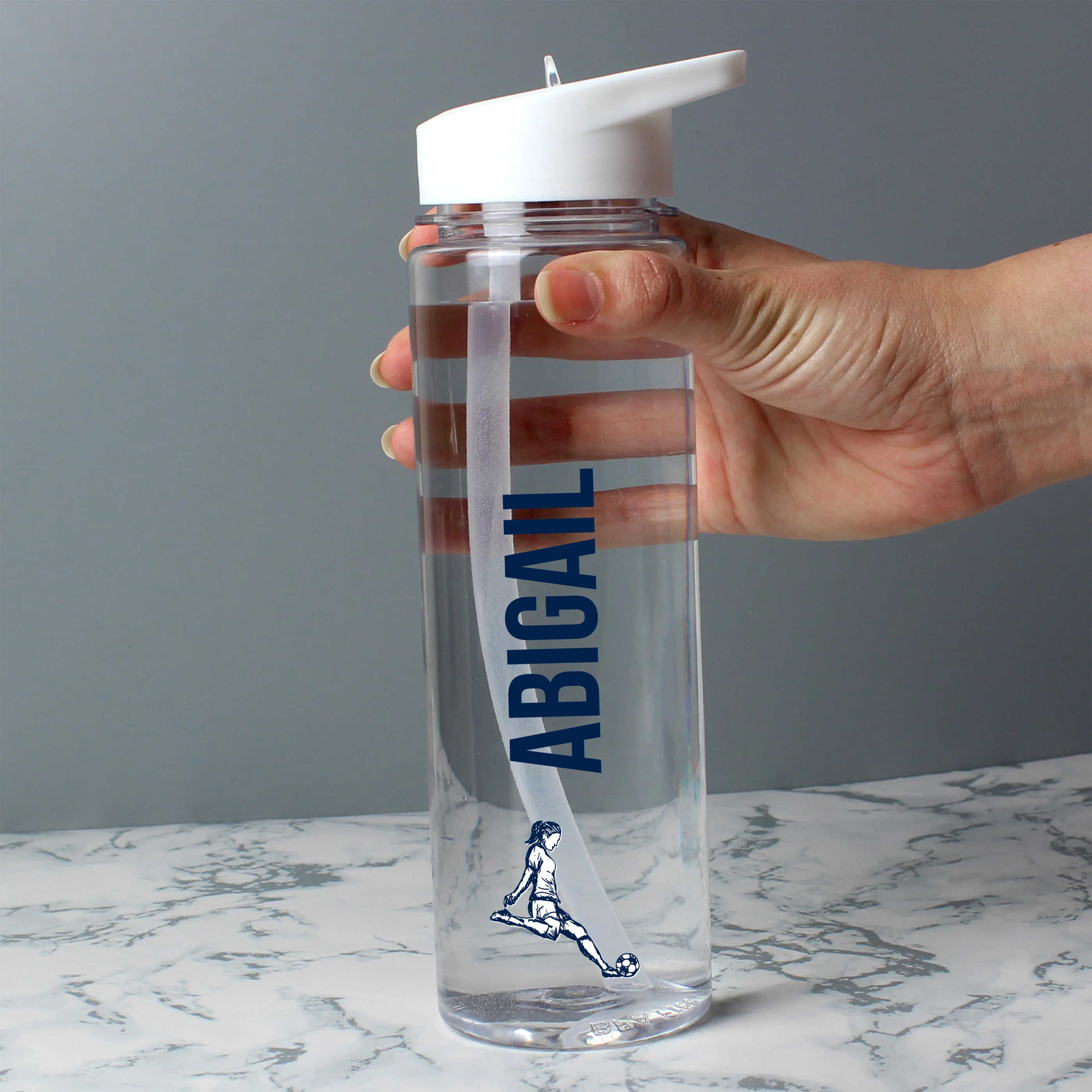 Personalised Sports Name Only Water Bottle - Image 9