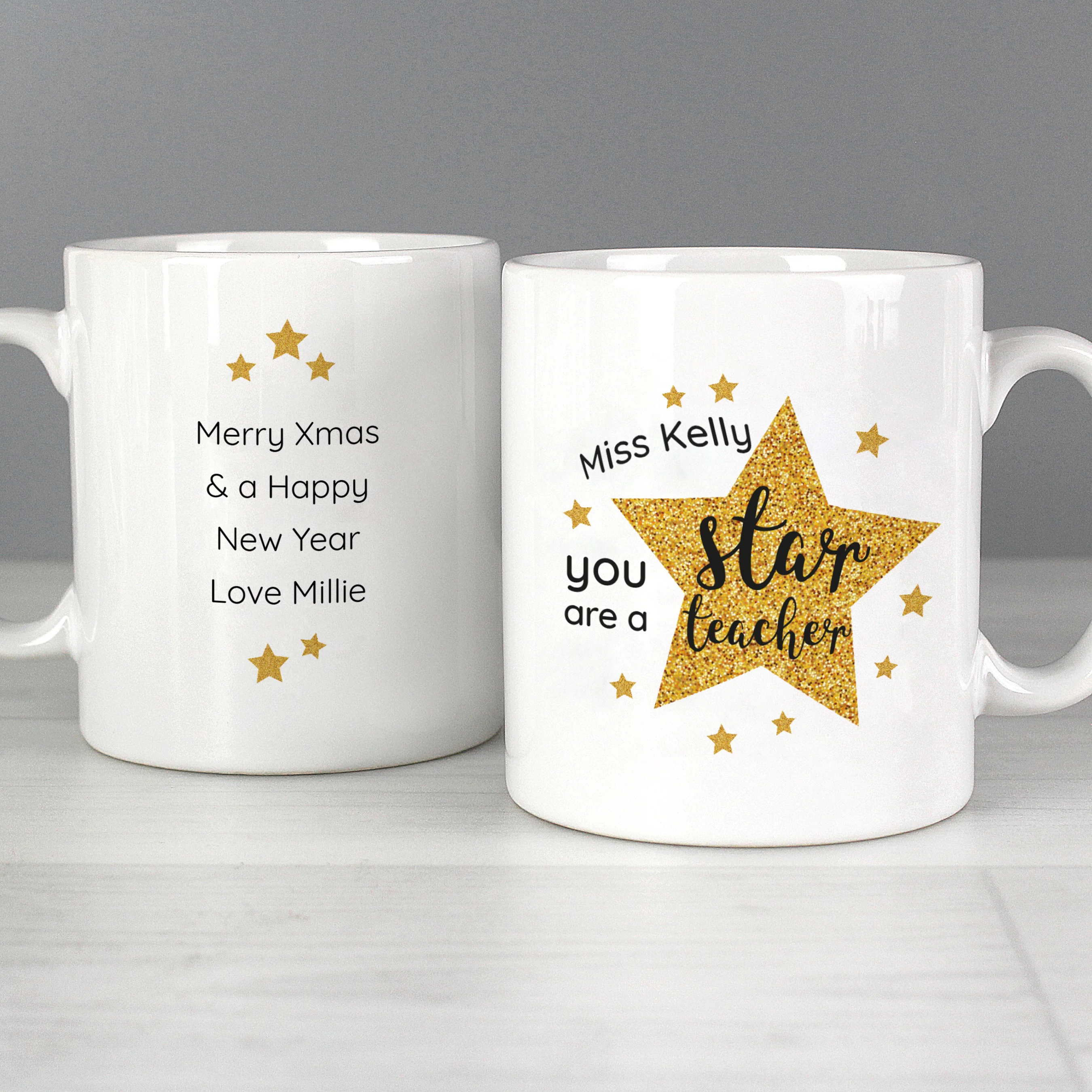 Personalised Star Teacher's Mug - Image 4
