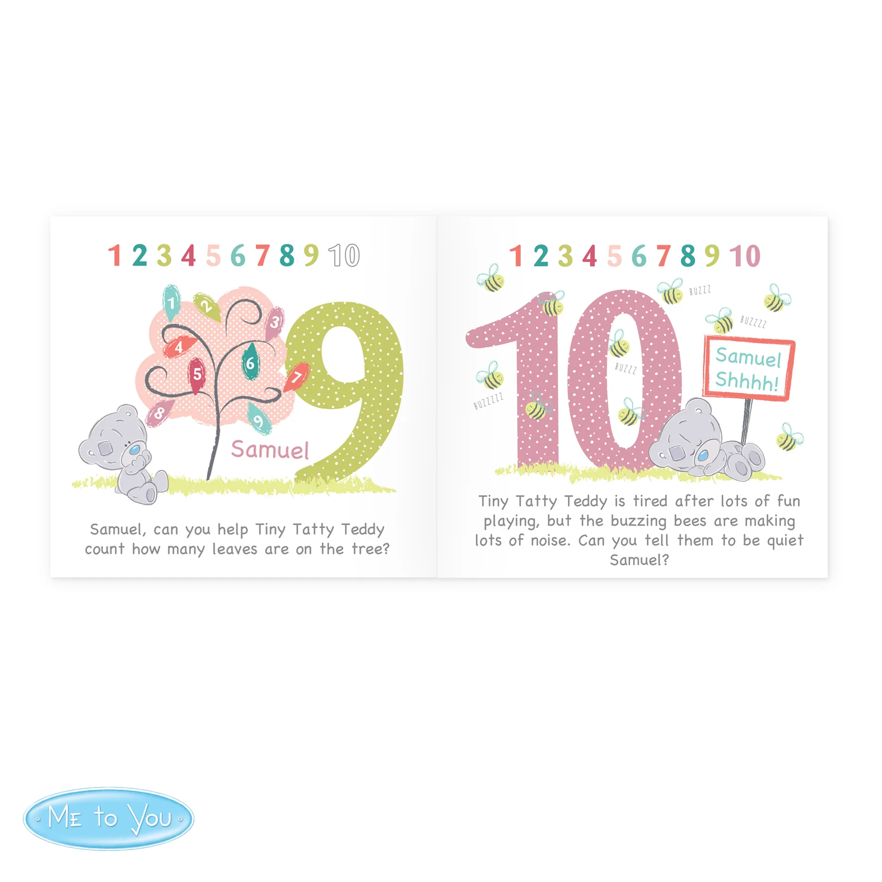 Personalised Tiny Tatty Teddy Learning Adventure Book - Image 11