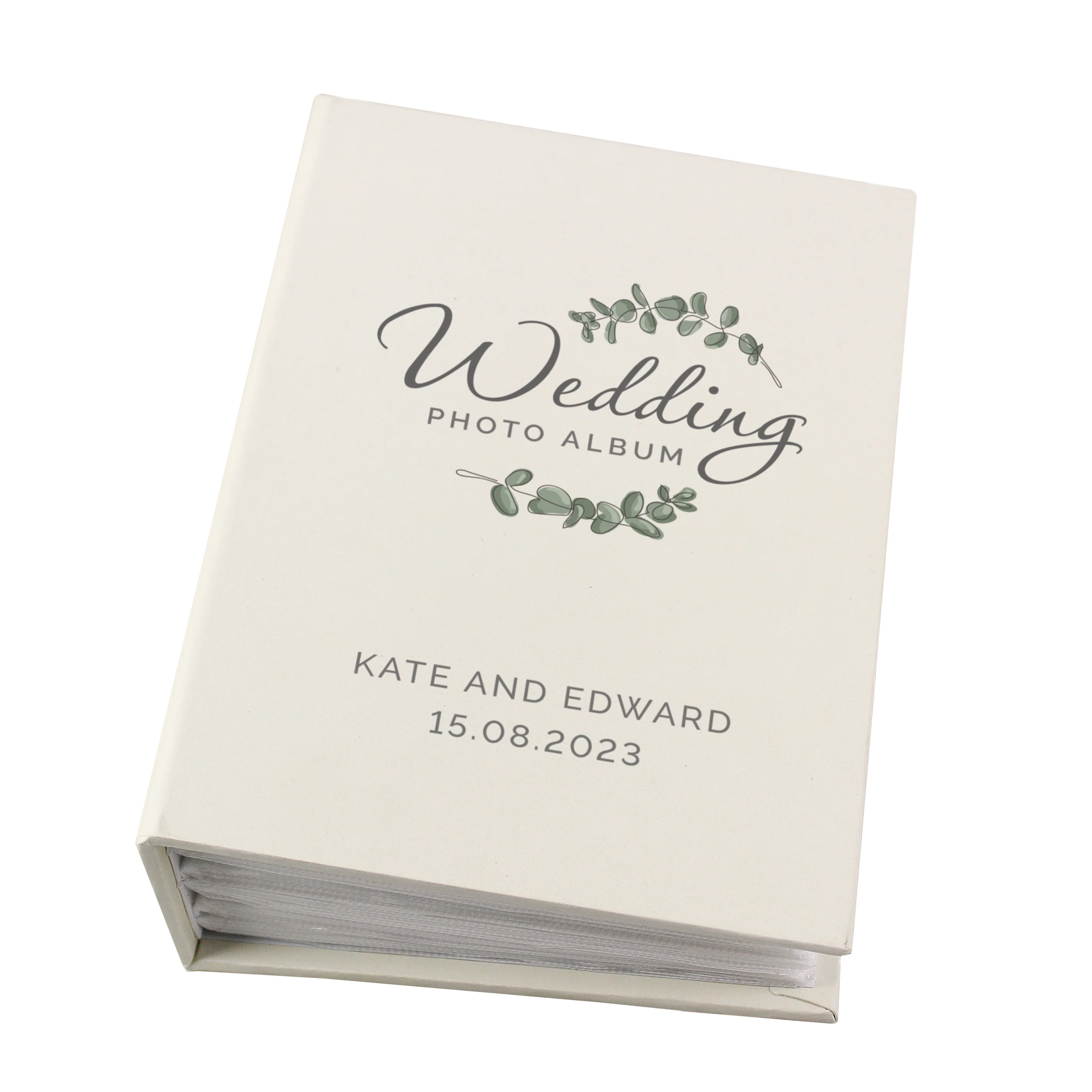 Personalised Wedding 6x4 Photo Album