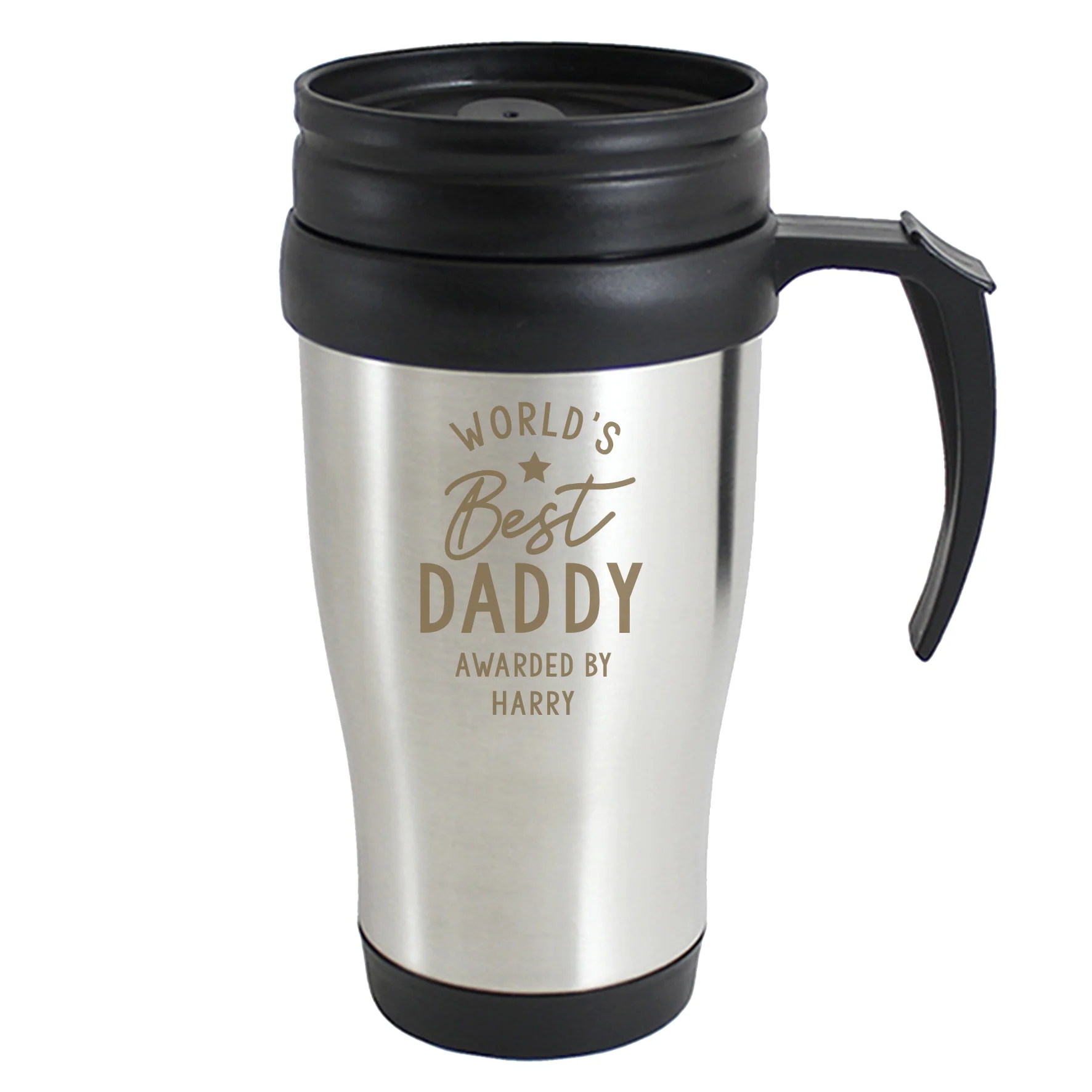 Personalised 'Worlds Best' Travel Mug - Image 2