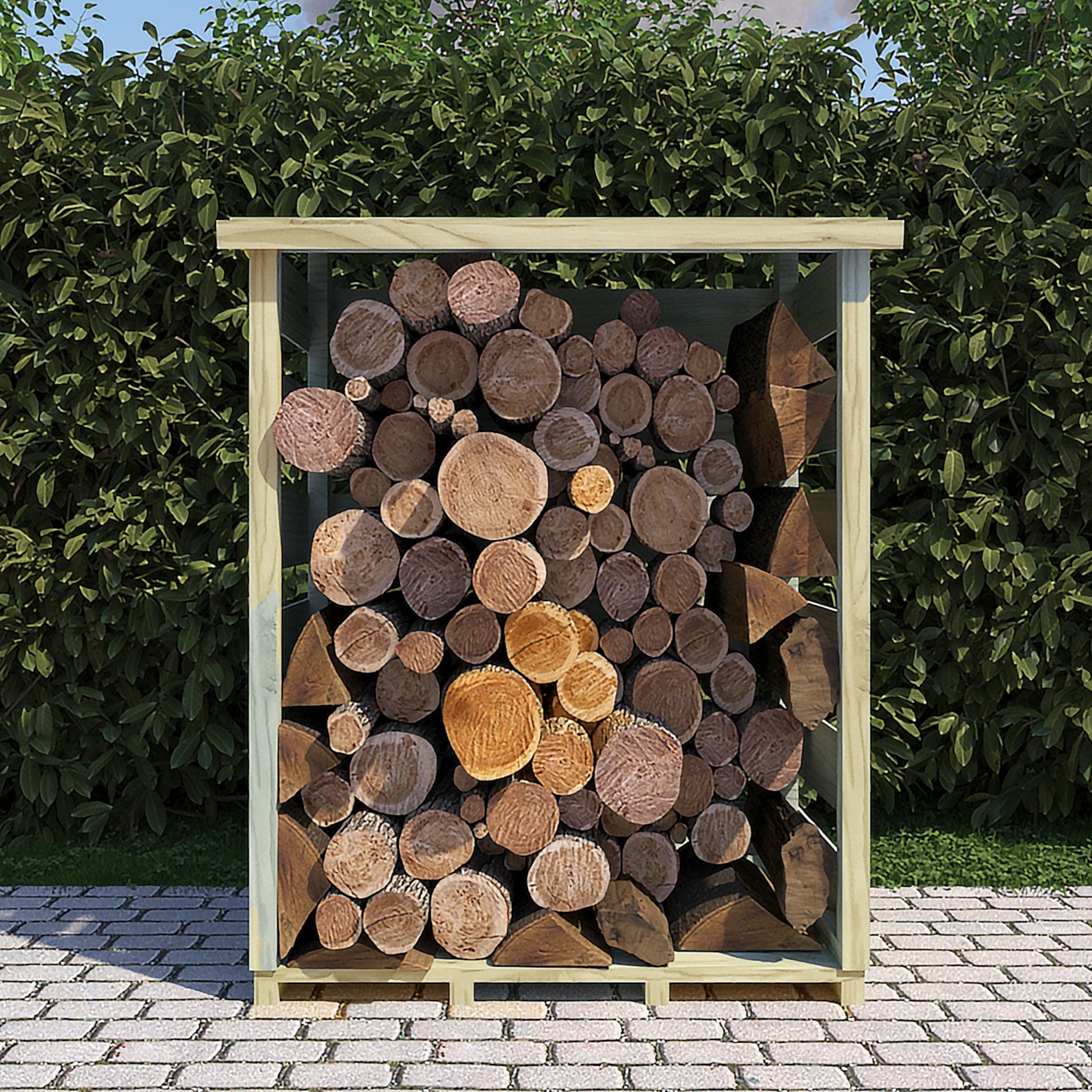 Pressure Treated Log Store - Image 3