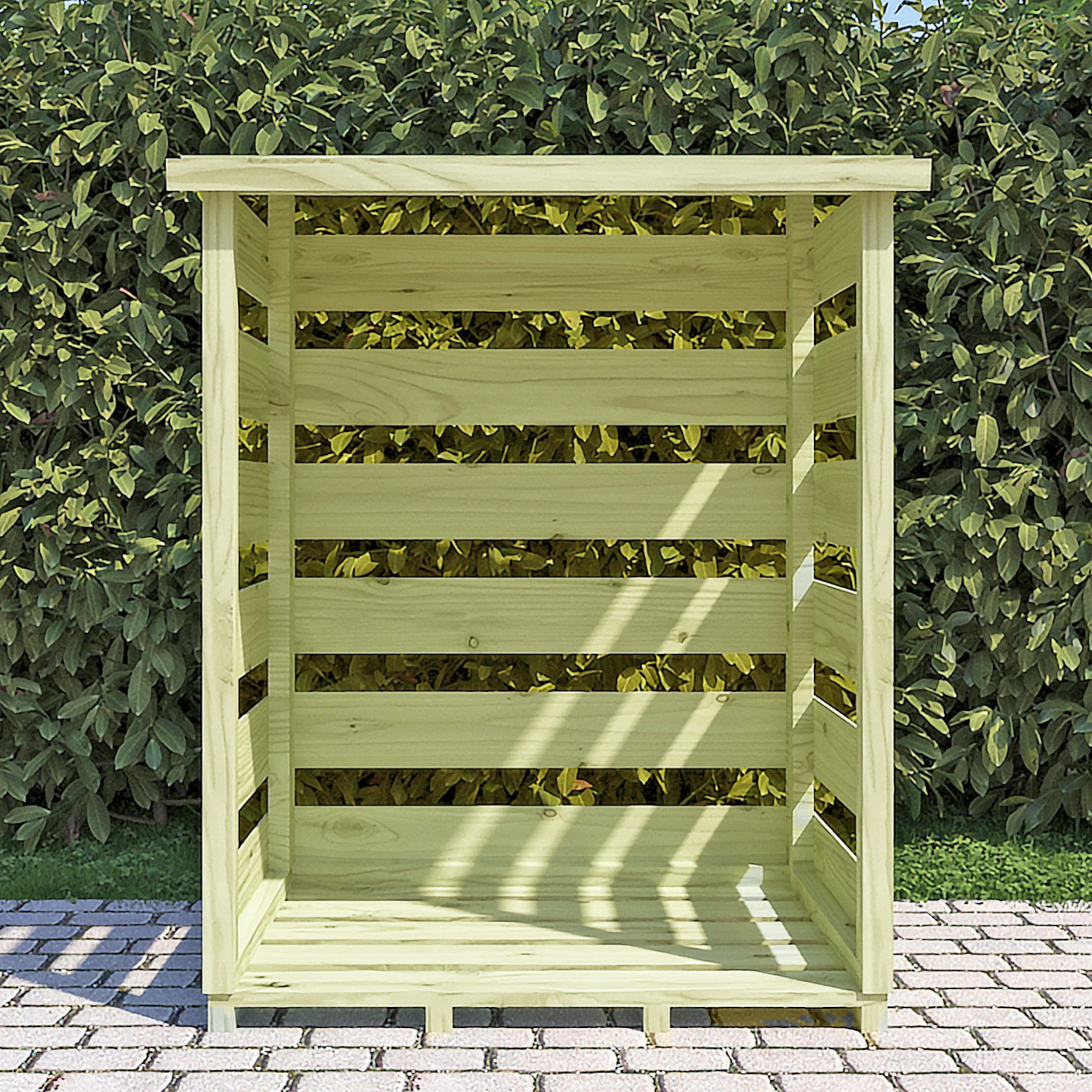 Pressure Treated Log Store - Image 4