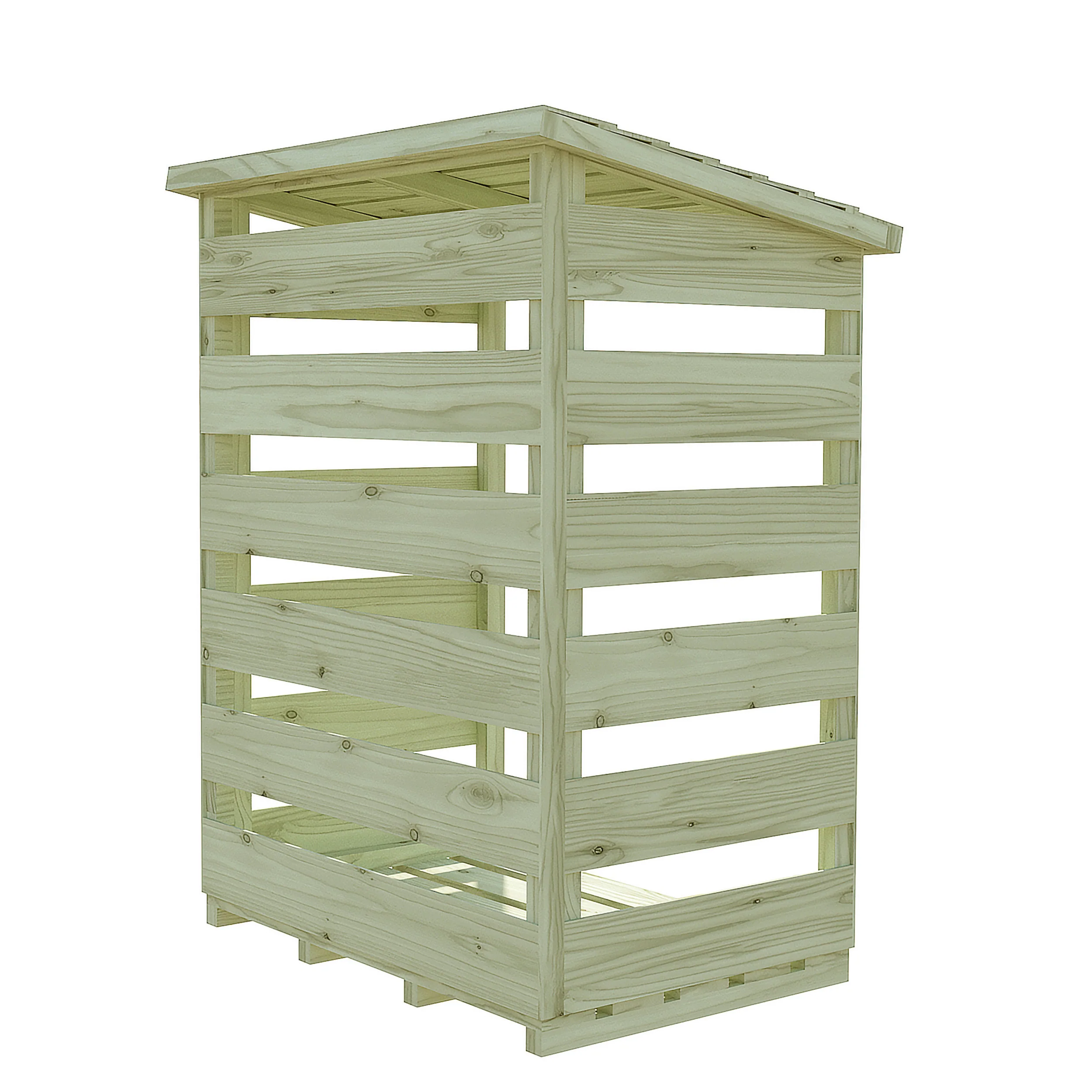 Pressure Treated Log Store - Image 6