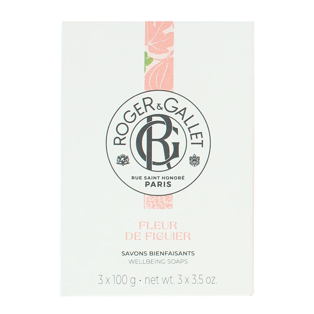 Roger & Gallet Fleur De Figuier 3 x Soap 100g - Image 3