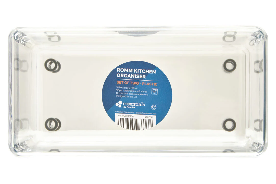 Romm Large Set Of Two Pantry or Fridge Organisers - Image 8