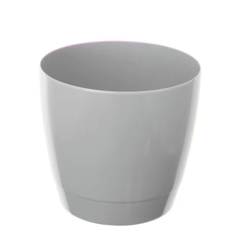 Round Indoor Pot - Grey
