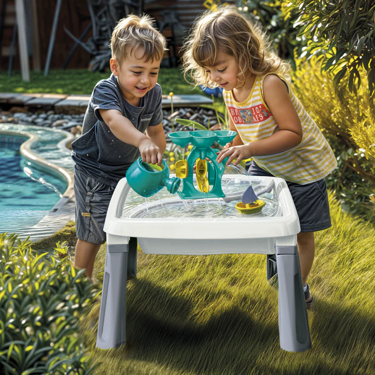Sand and Water Creativity Table - White - Image 6