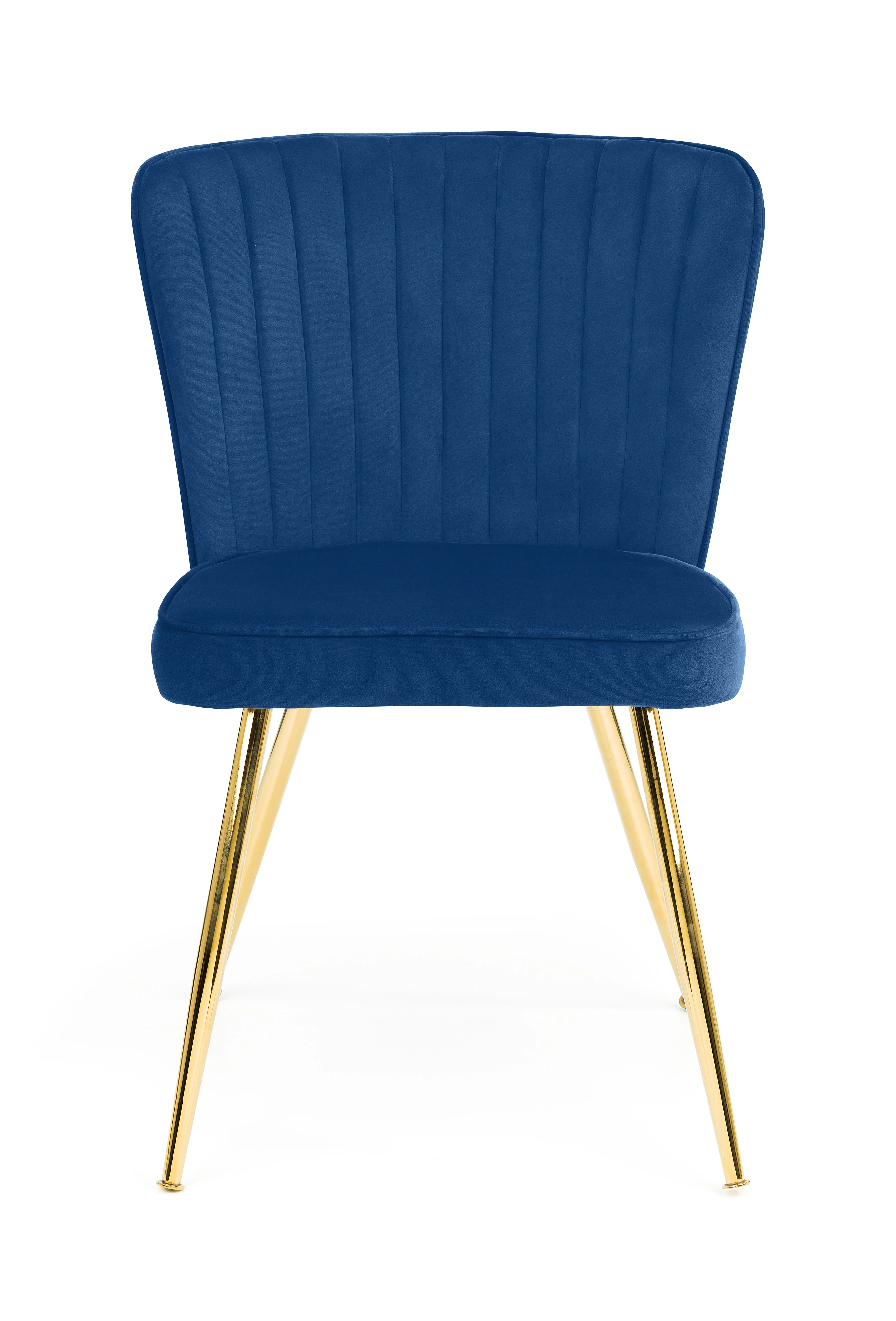 Set Of 2 Cannes Dining Chairs - Blue - Image 2