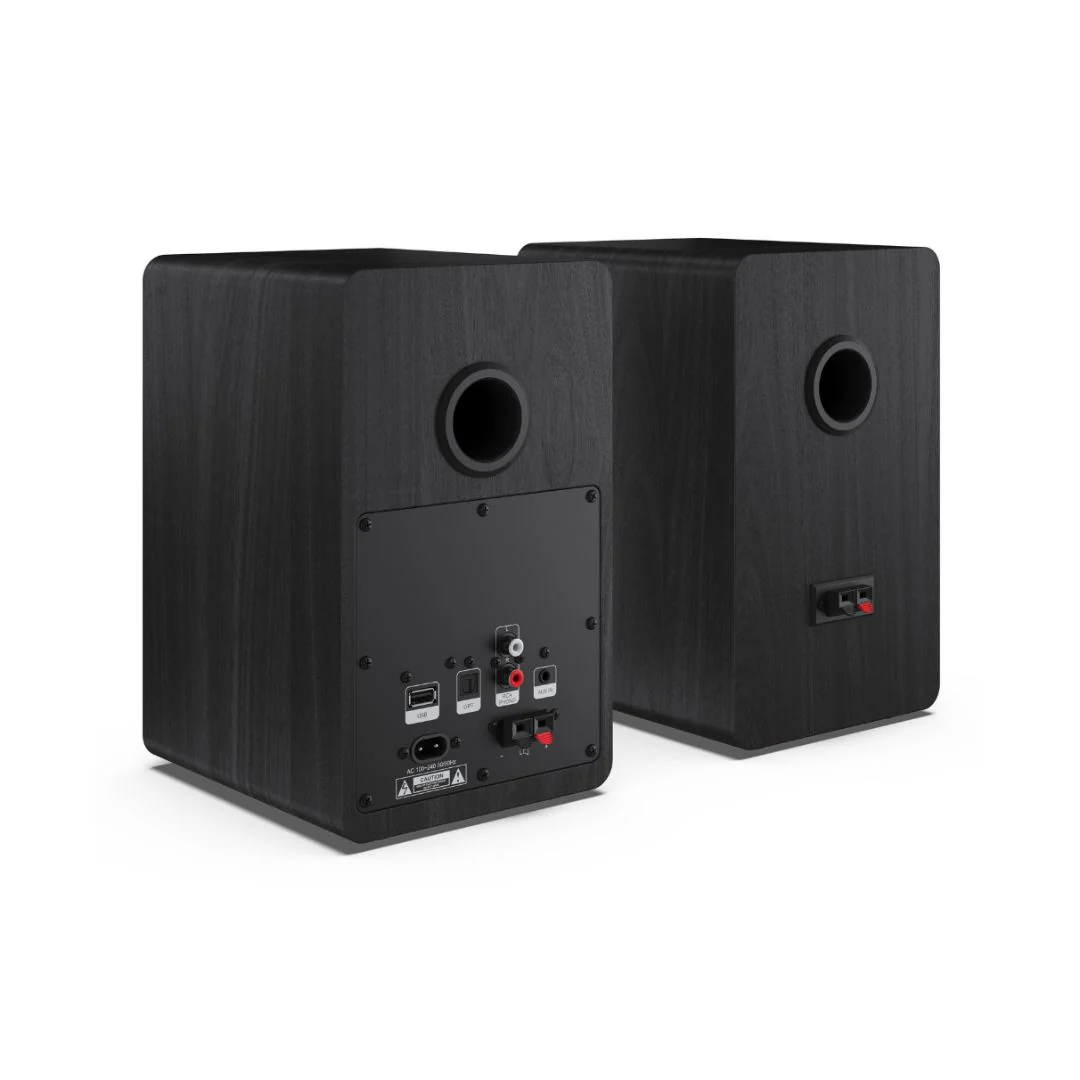 Sharp Bookshelf Speaker - Black - Image 5