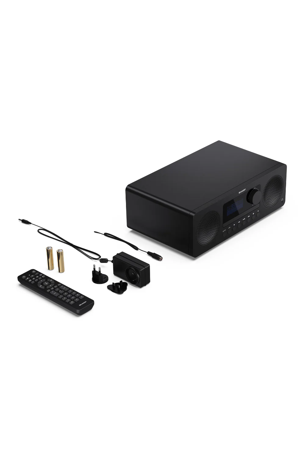 Sharp Tokyo DAB+ All-in-One Hi-Fi System - Black - Image 4