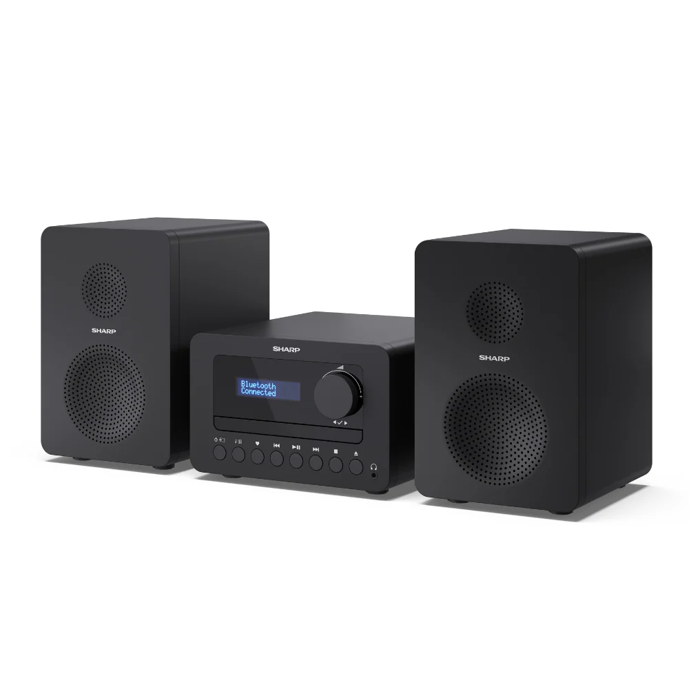 Sharp Tokyo DAB+ Hi-Fi Micro System - Black - Image 2