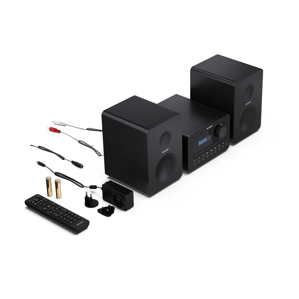Sharp Tokyo DAB+ Hi-Fi Micro System - Black - Image 4