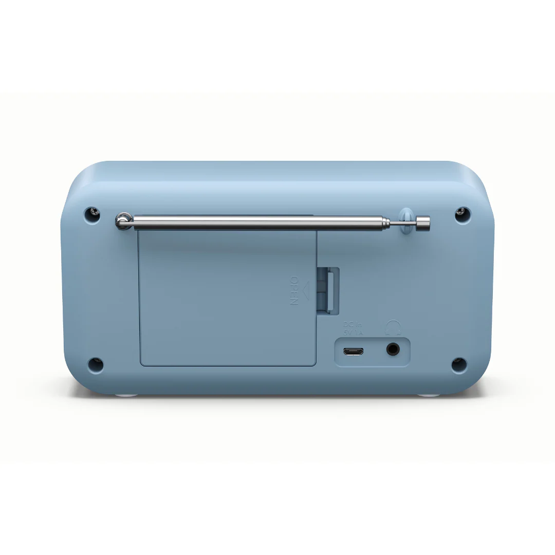 Sharp Tokyo Portable Radio - Steel Blue - Image 5