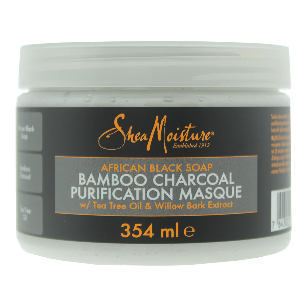 Shea Moisture Bamboo Charcoal Purification Hair Mask 354ml