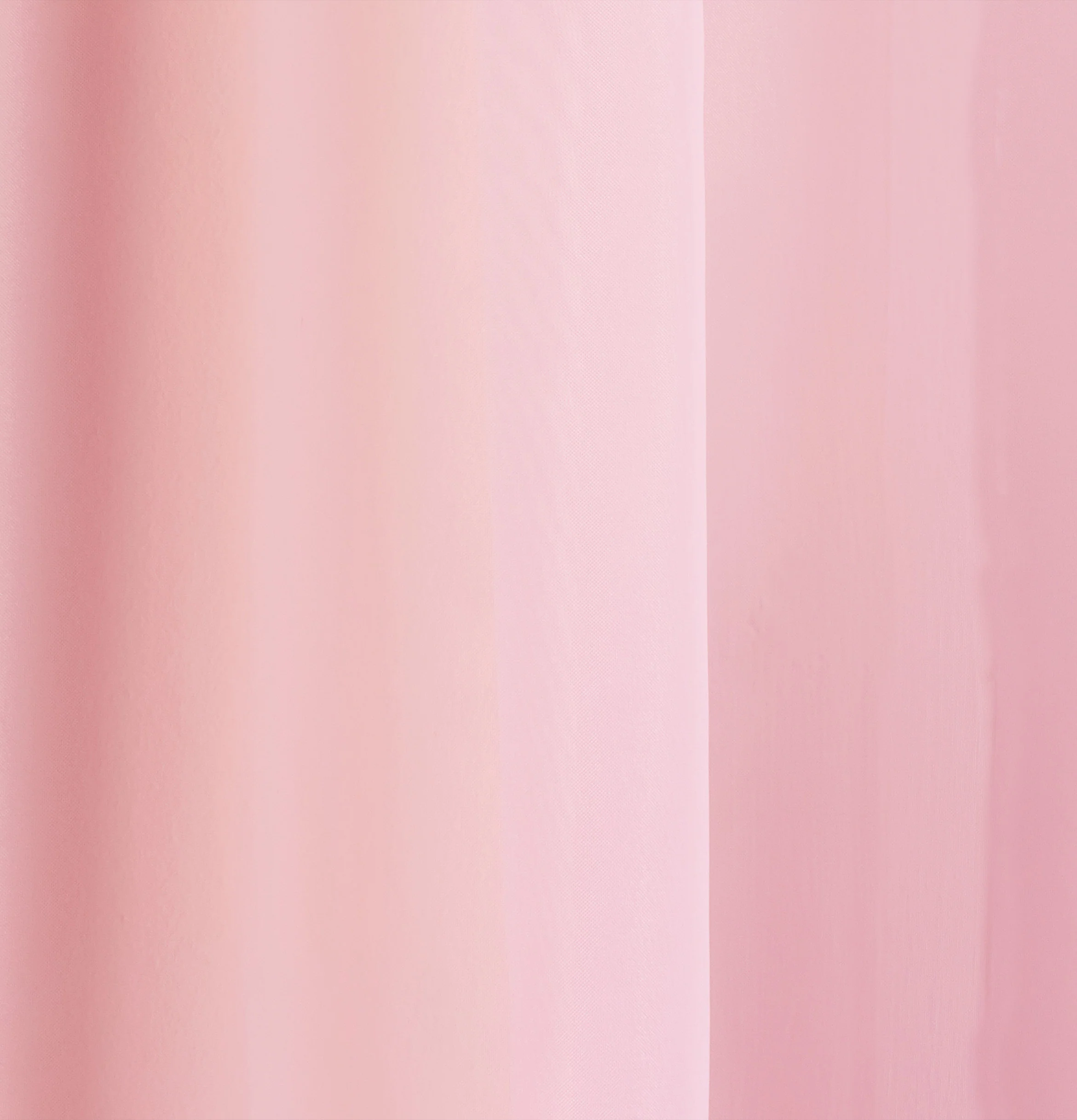 Sheer Pink Plain Woven Voile Slot Top Curtain Panel Pair - Image 3
