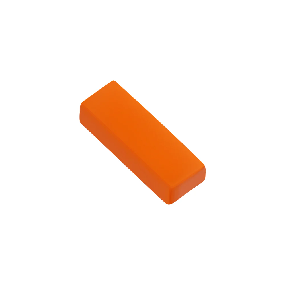 Sheonly 8 Piece Temporary Hair Green & Orange Chalk Comb - Image 6