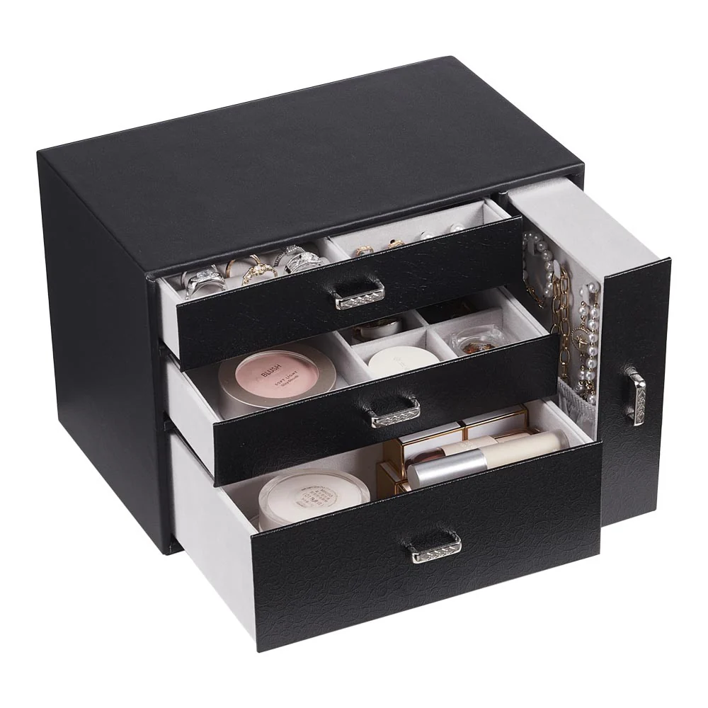 Sheonly Jewellery Box Organizer With Display Window - Image 6