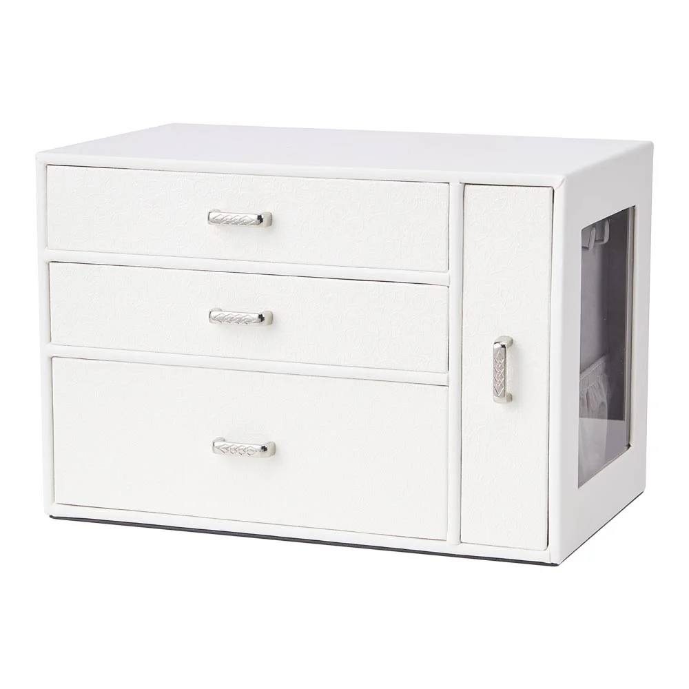 Sheonly Jewellery Box Organizer With Display Window - Image 4
