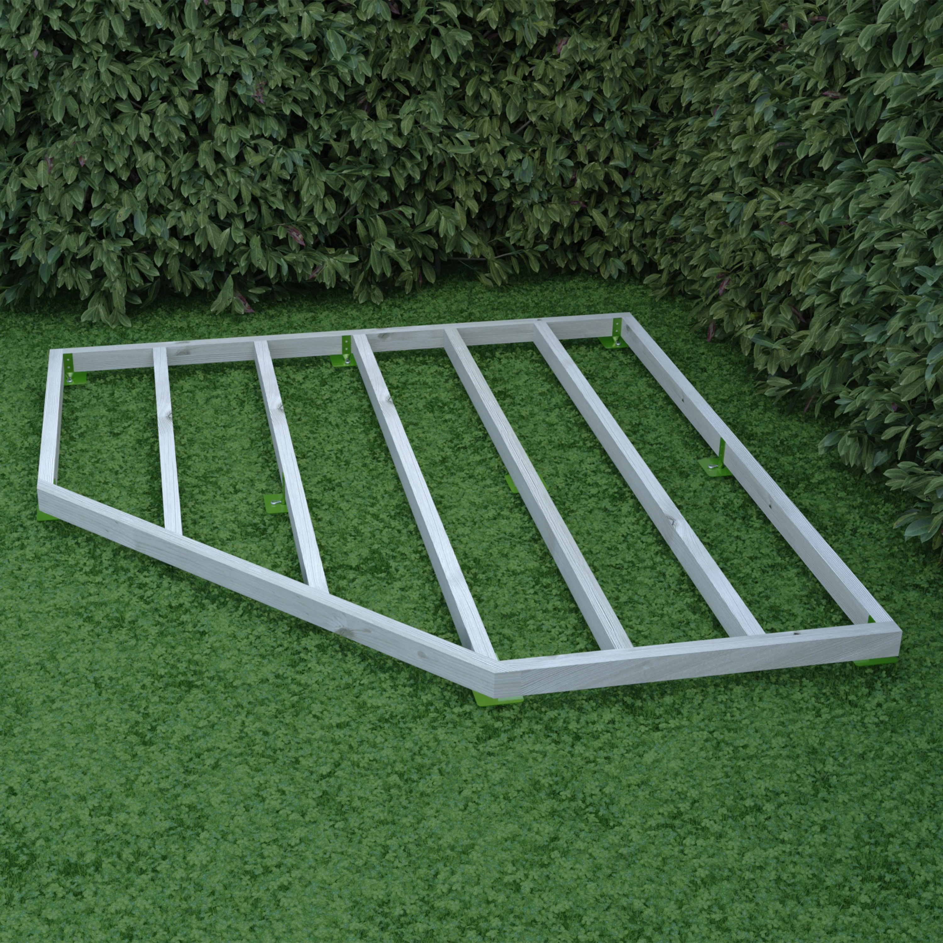 Shire 7 Ft X 7 Ft Corner Base Kit - Image 2