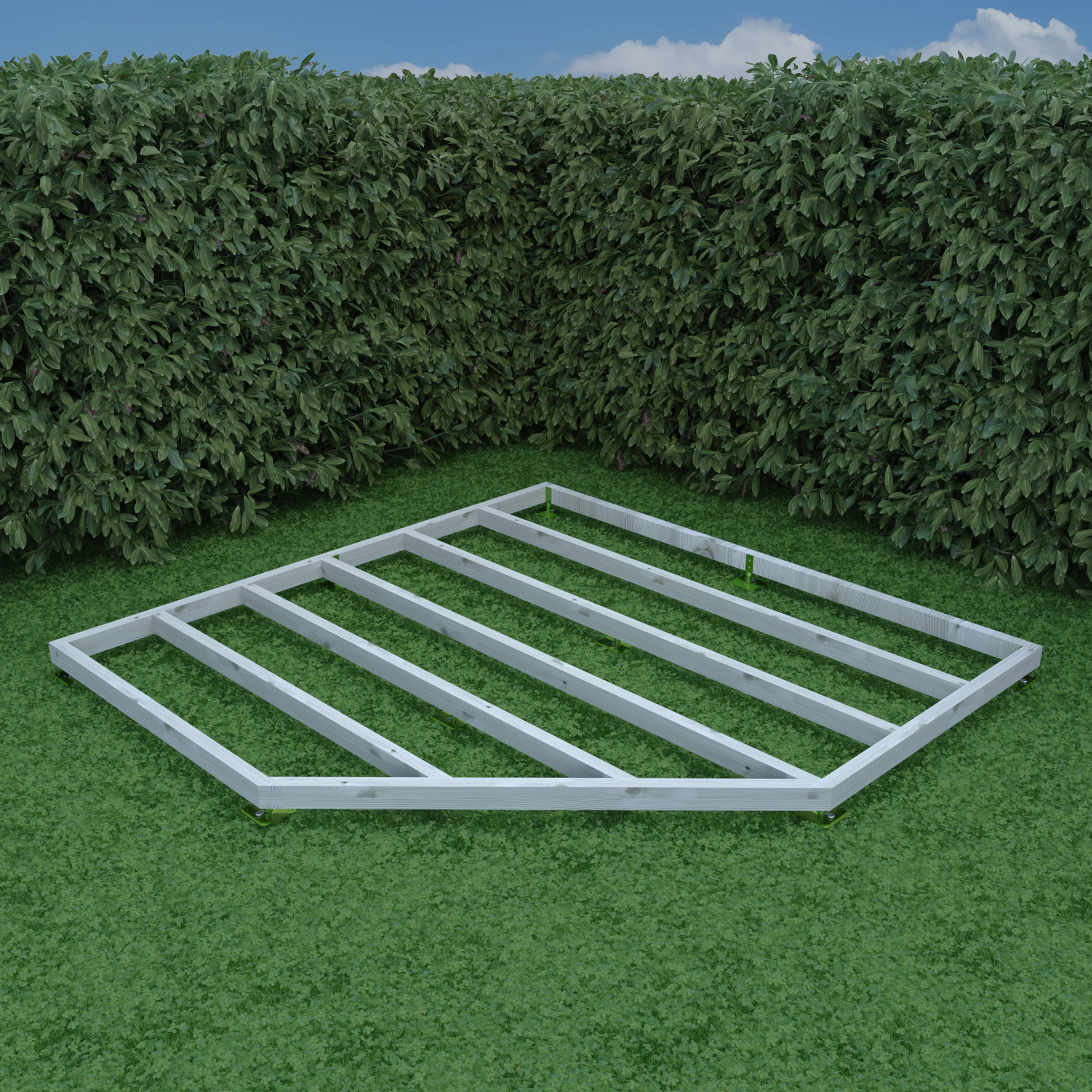 Shire 8 Ft X 8 Ft Corner Base Kit - Image 4