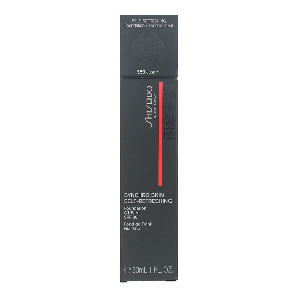 Shiseido Synchro Skin 550 Jasper Foundation 30ml - Image 3