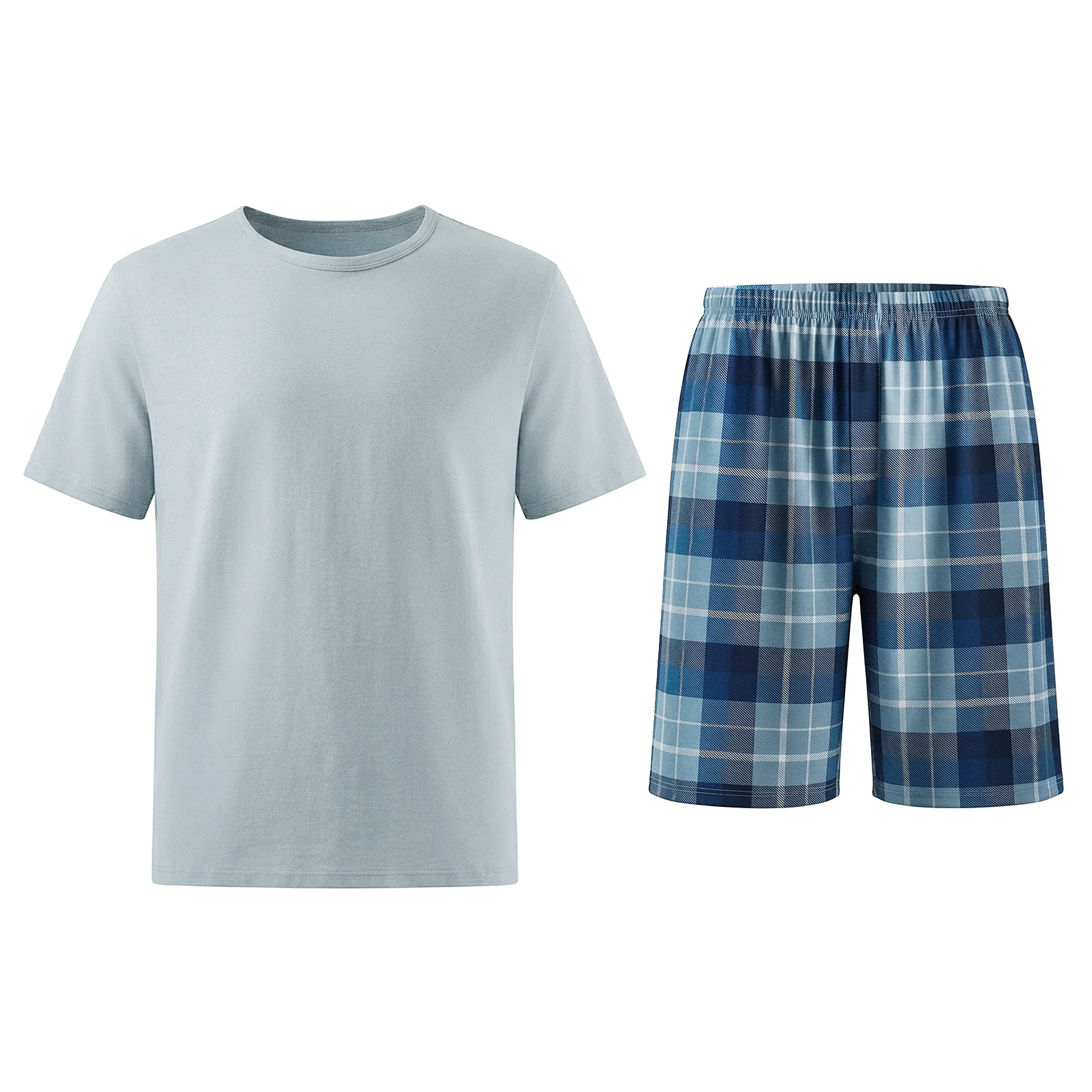 Short Sleeve & Shorts Loungewear Set - Image 2